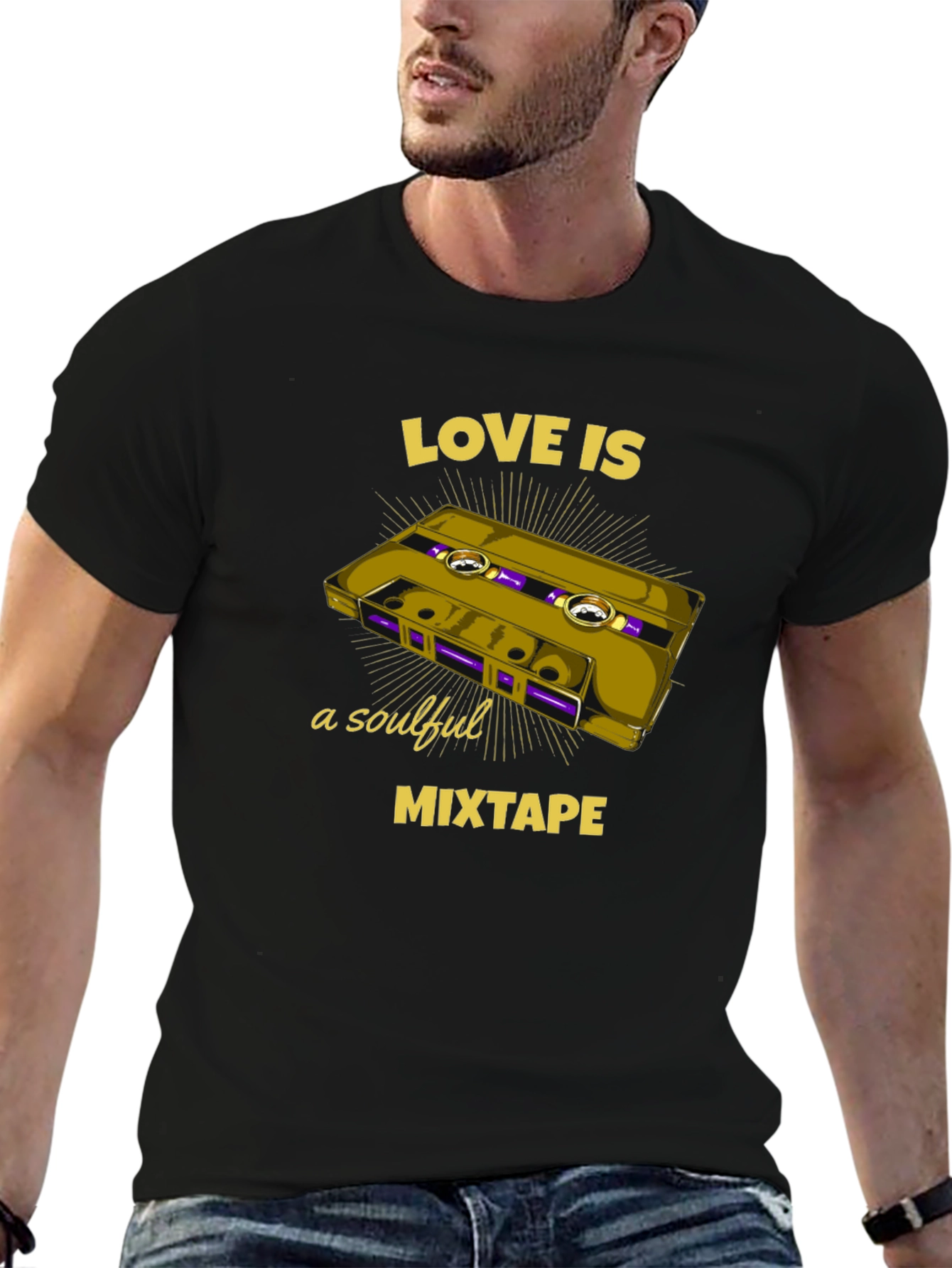 Love is a Soulful Mixtape Graphic Tee