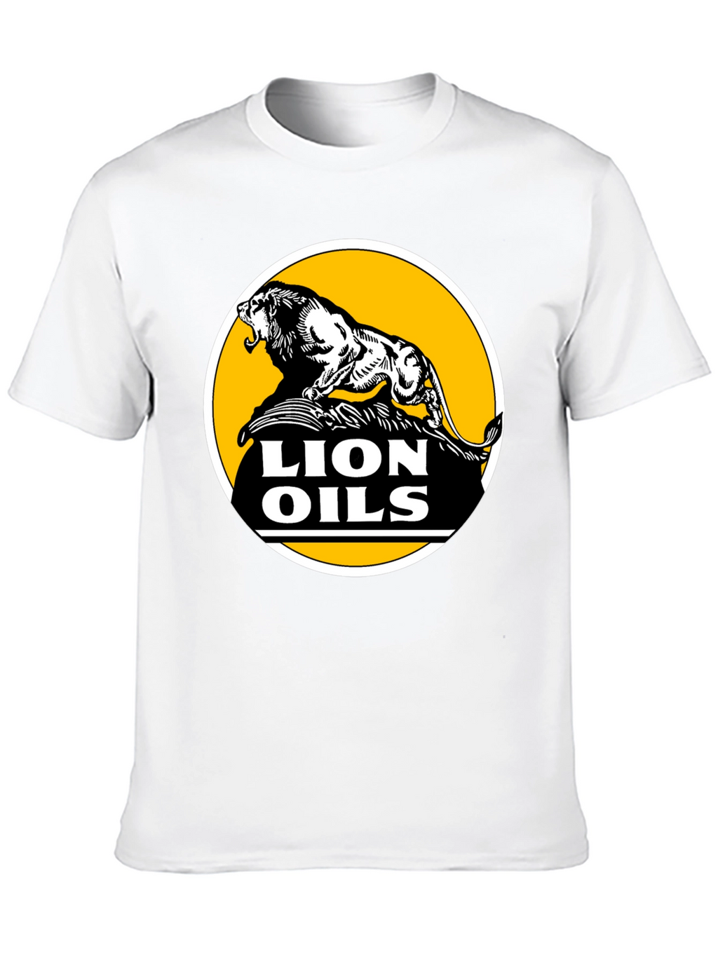 Lion Oils Black T-Shirt