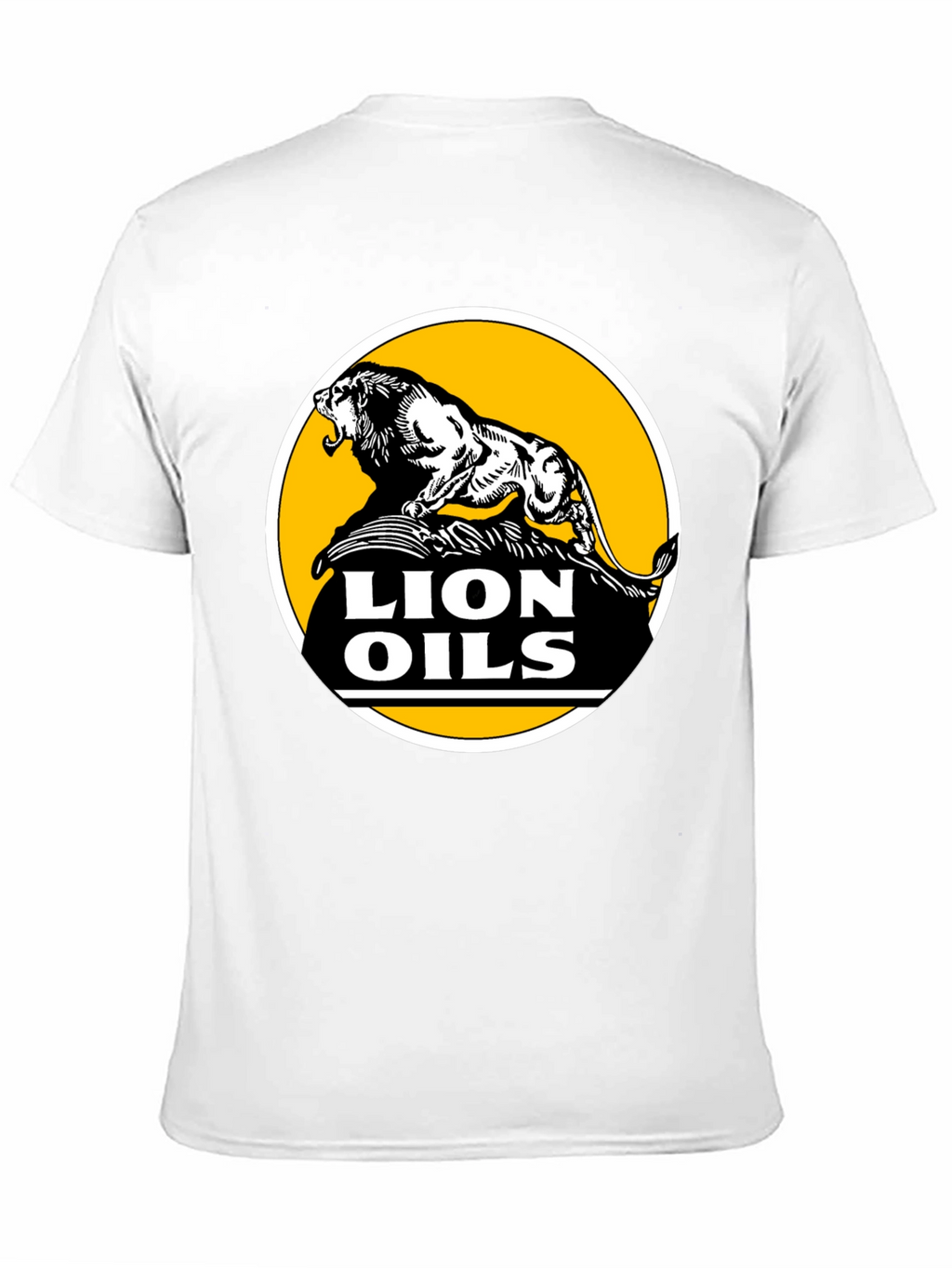 Lion Oils Black T-Shirt