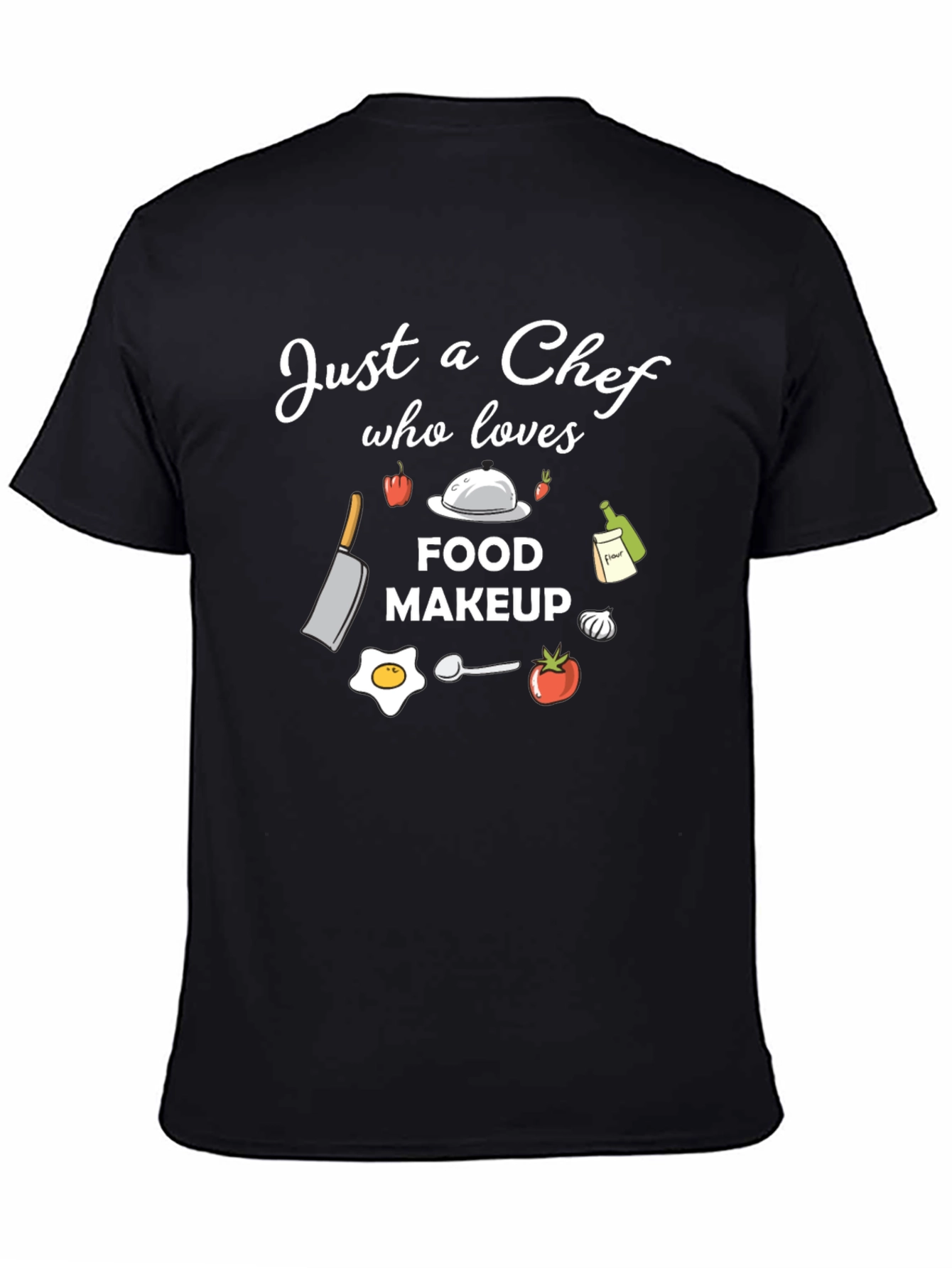 Chef Lover Graphic T-Shirt - Food Makeup Design