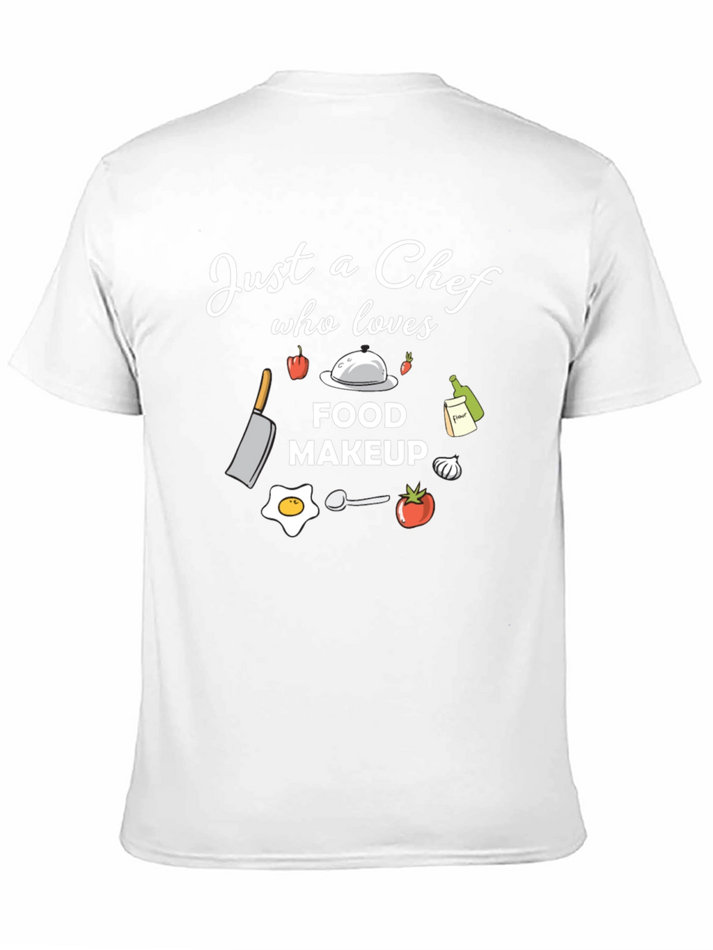 Chef Lover Graphic T-Shirt - Food Makeup Design