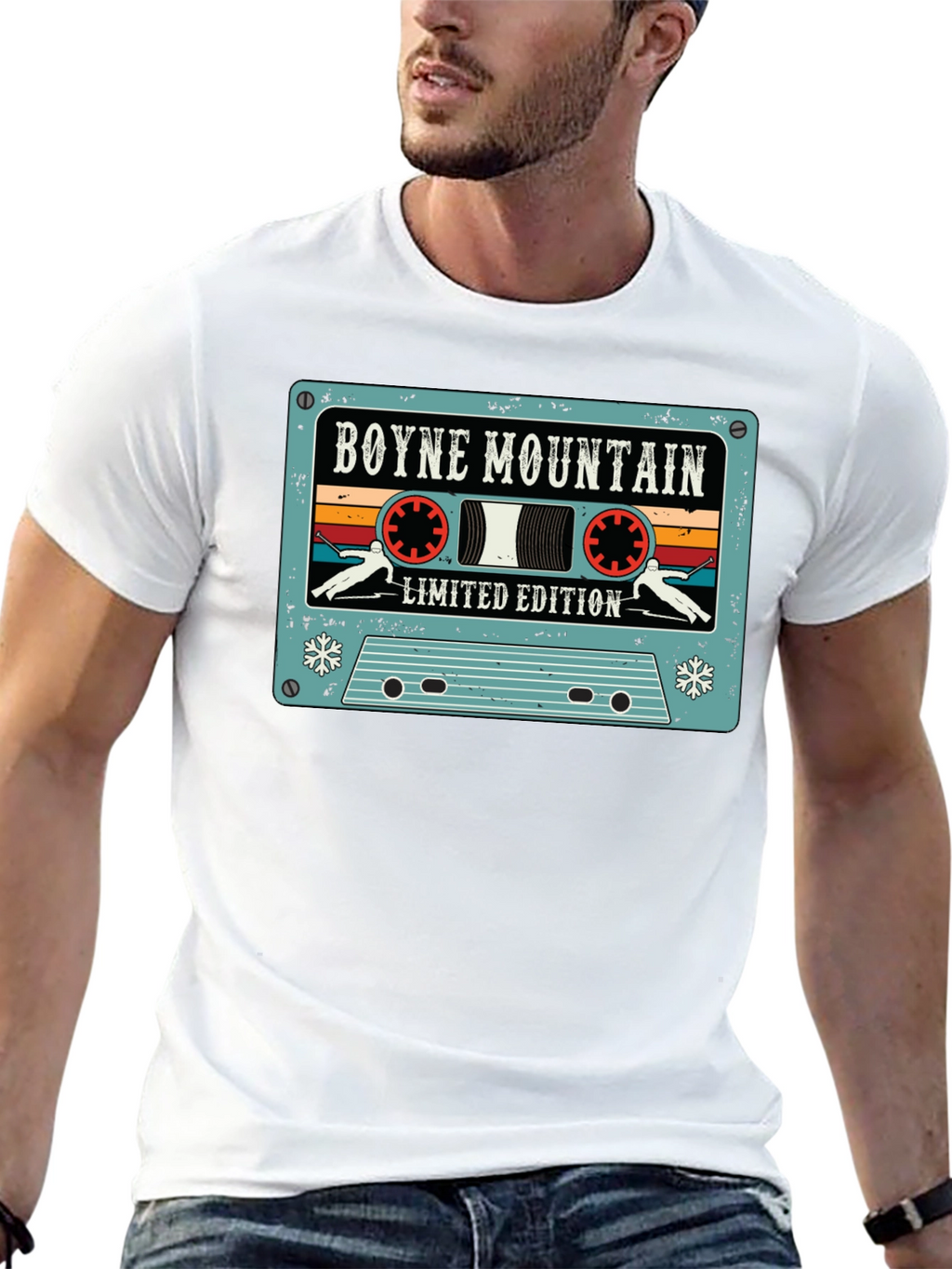Boyne Mountain Limited Edition Retro Cassette T-Shirt