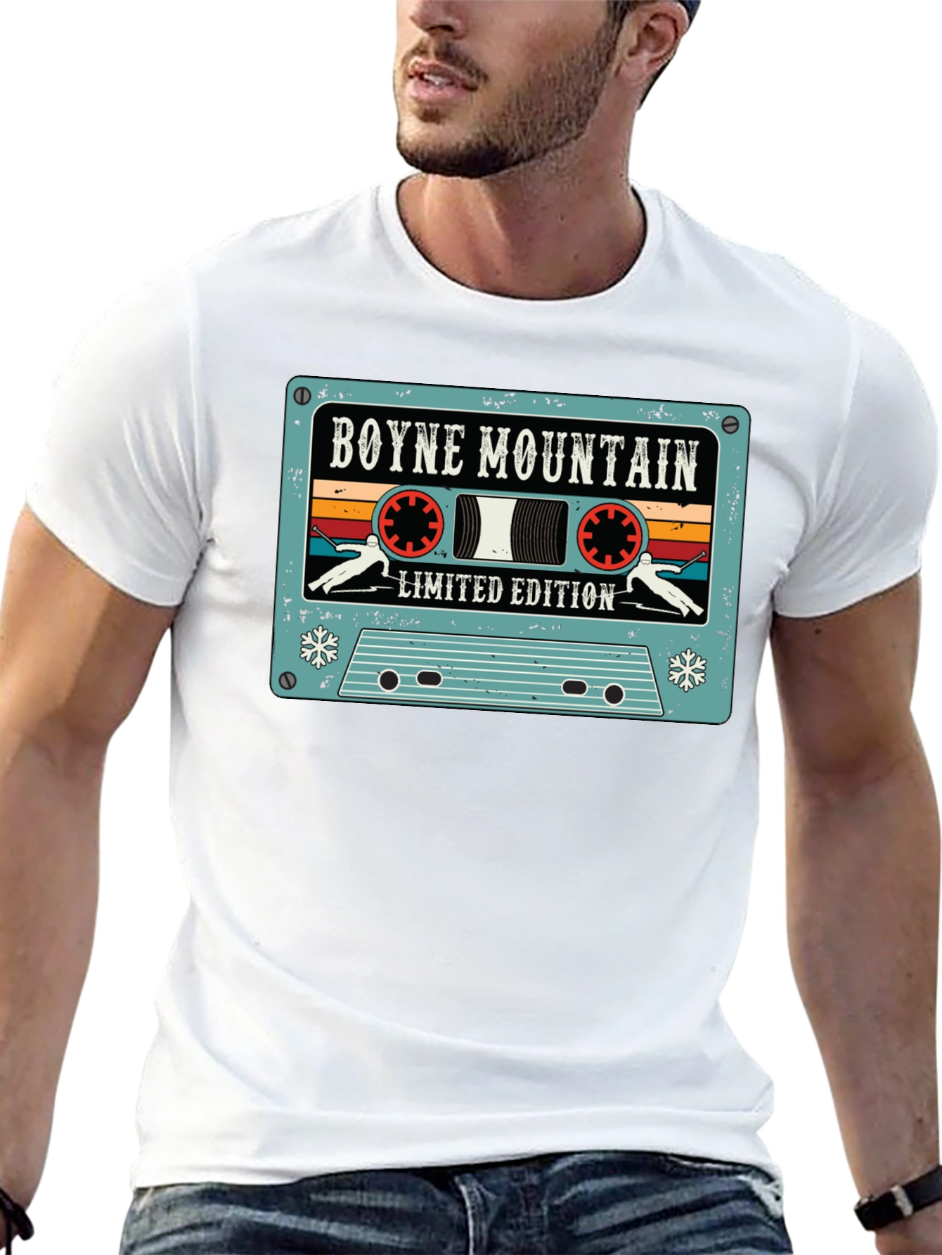 Boyne Mountain Limited Edition Retro Cassette T-Shirt