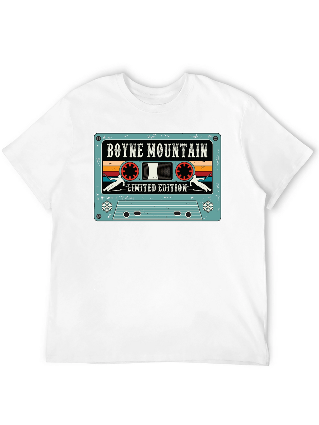 Boyne Mountain Limited Edition Retro Cassette T-Shirt