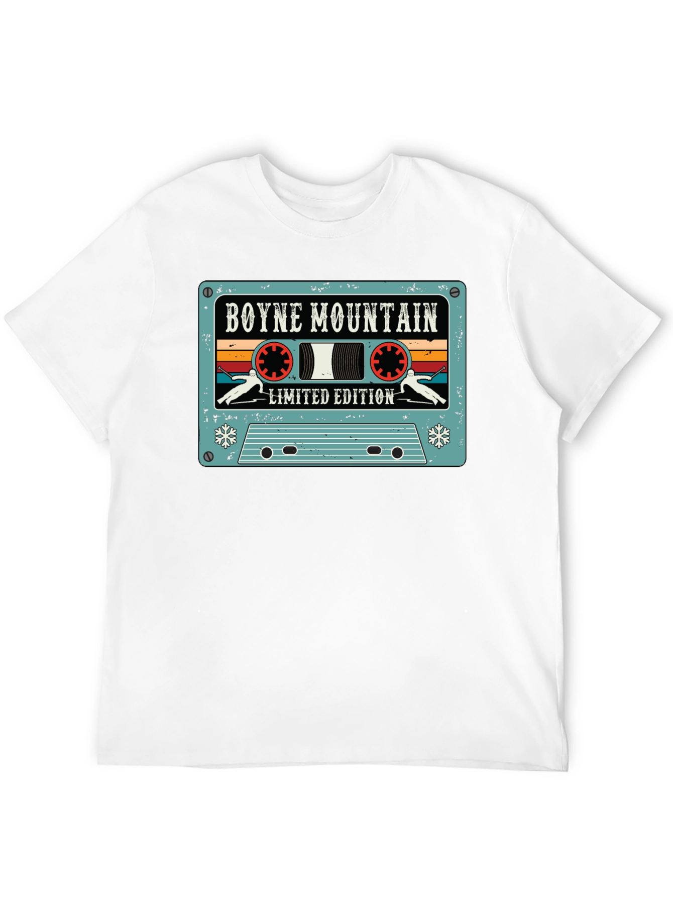 Boyne Mountain Limited Edition Retro Cassette T-Shirt