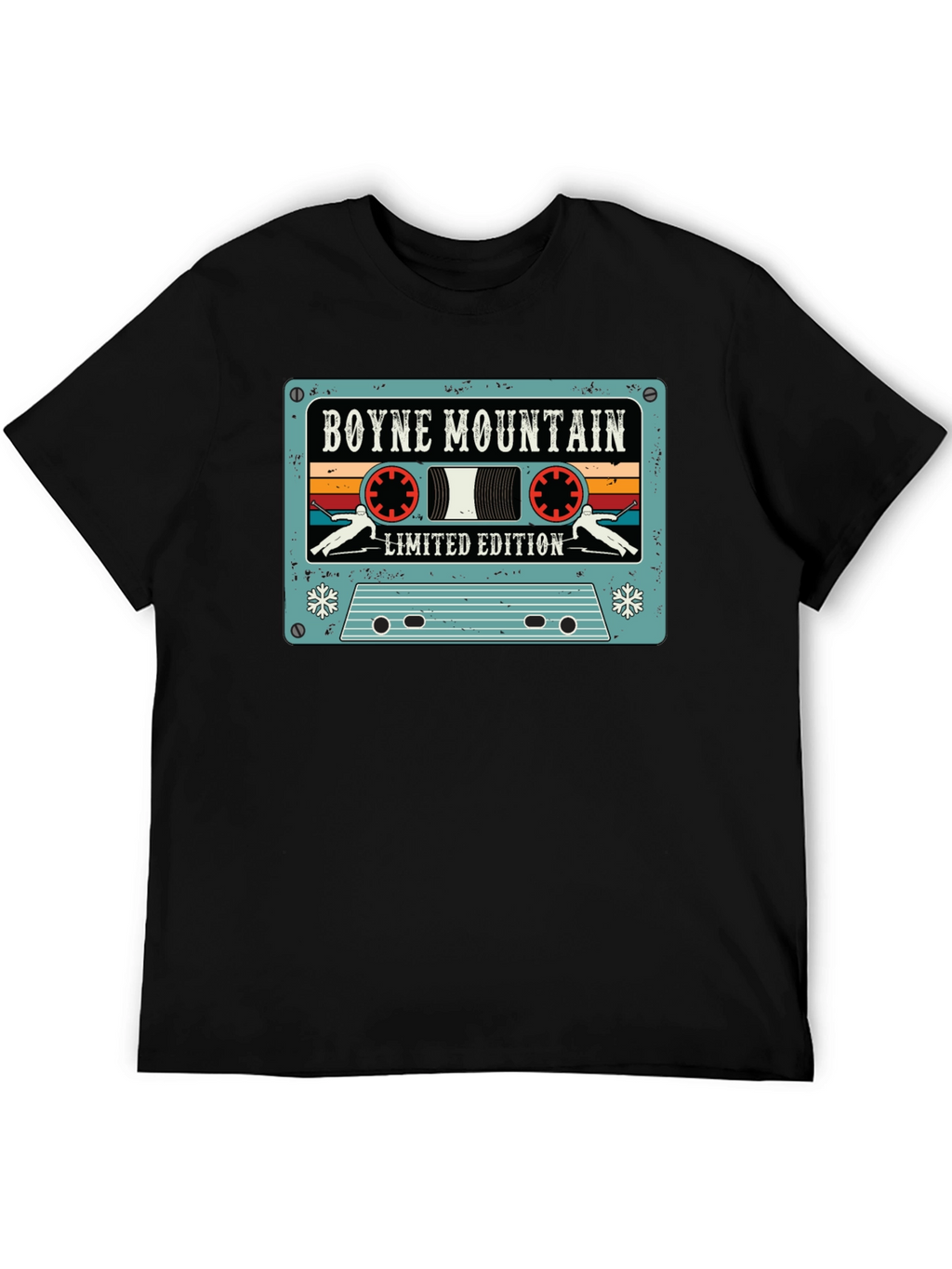 Boyne Mountain Limited Edition Retro Cassette T-Shirt