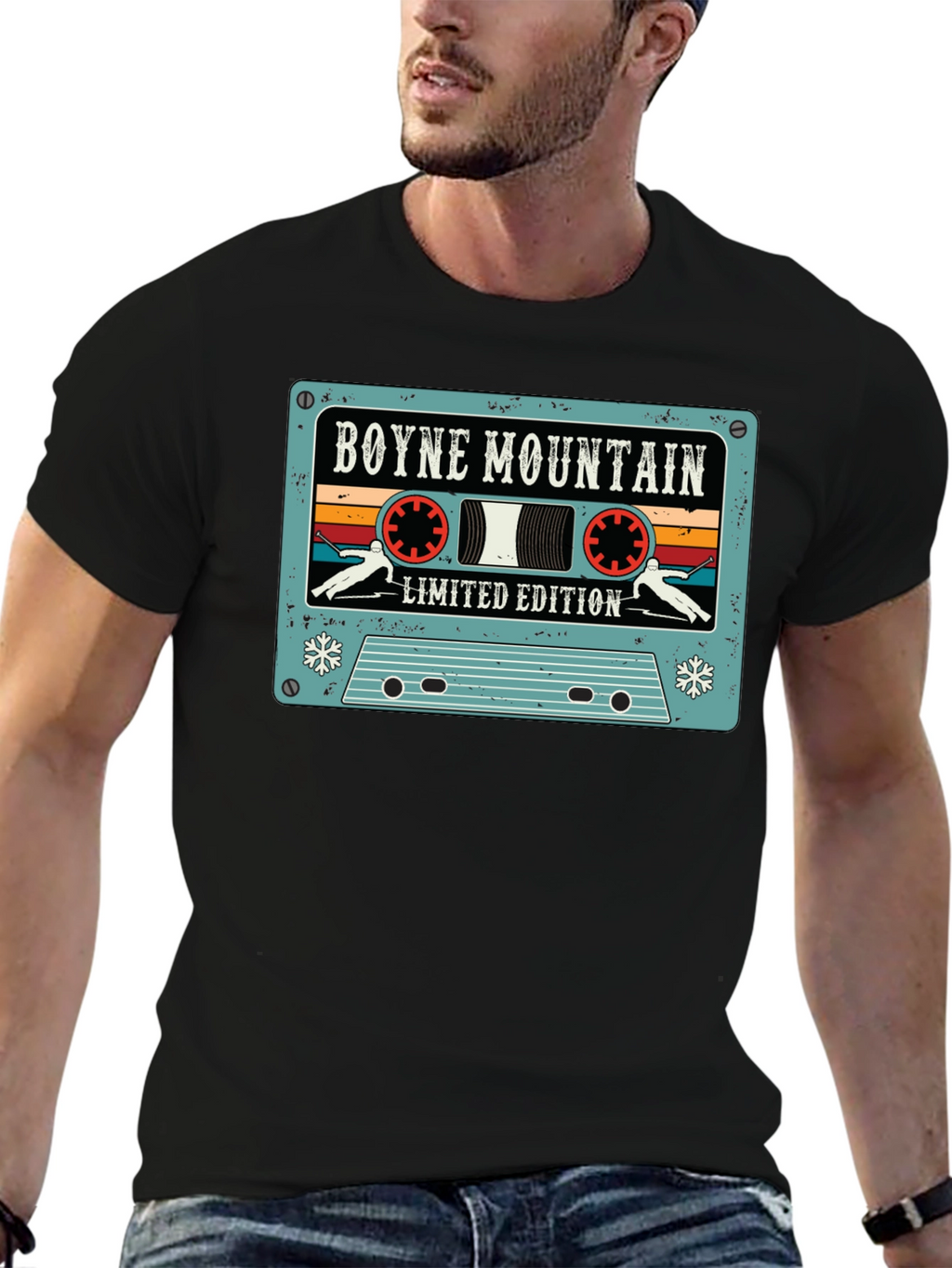 Boyne Mountain Limited Edition Retro Cassette T-Shirt