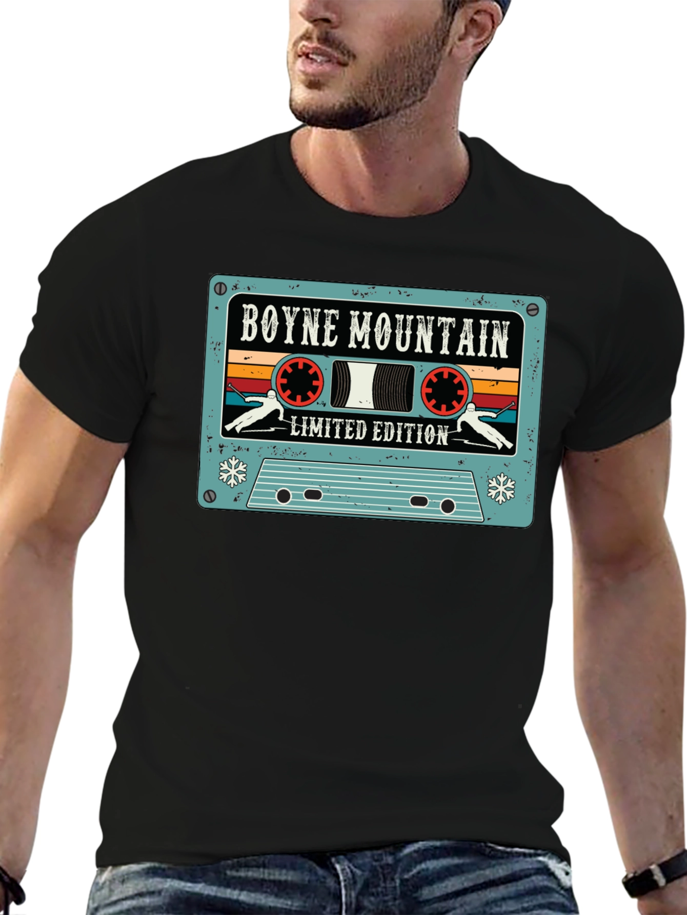 Boyne Mountain Limited Edition Retro Cassette T-Shirt
