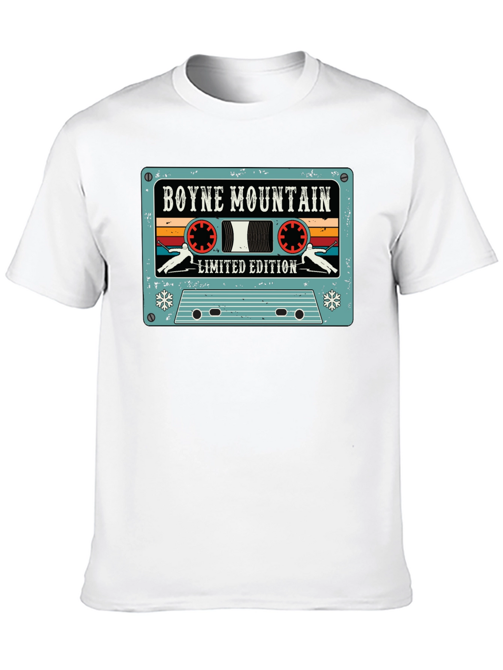 Boyne Mountain Limited Edition Retro Cassette T-Shirt