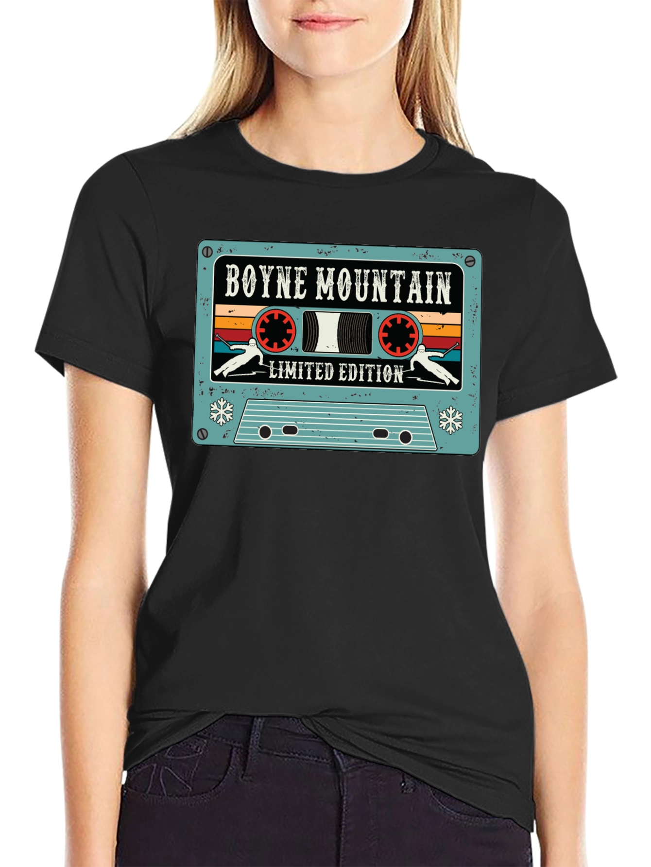 Boyne Mountain Limited Edition Retro Cassette T-Shirt