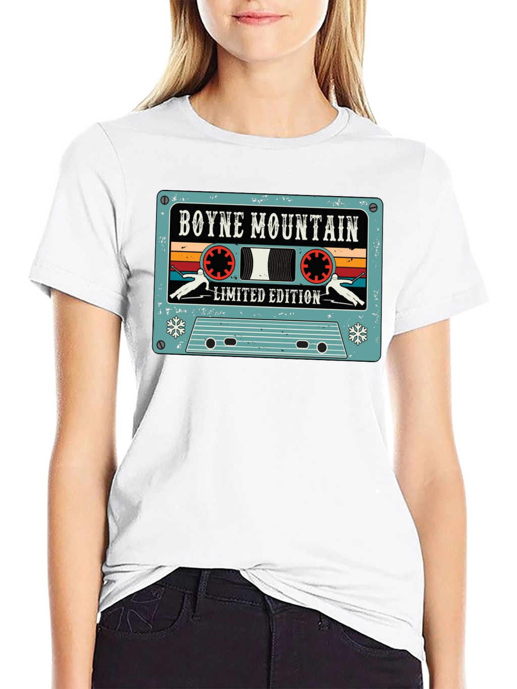 Boyne Mountain Limited Edition Retro Cassette T-Shirt