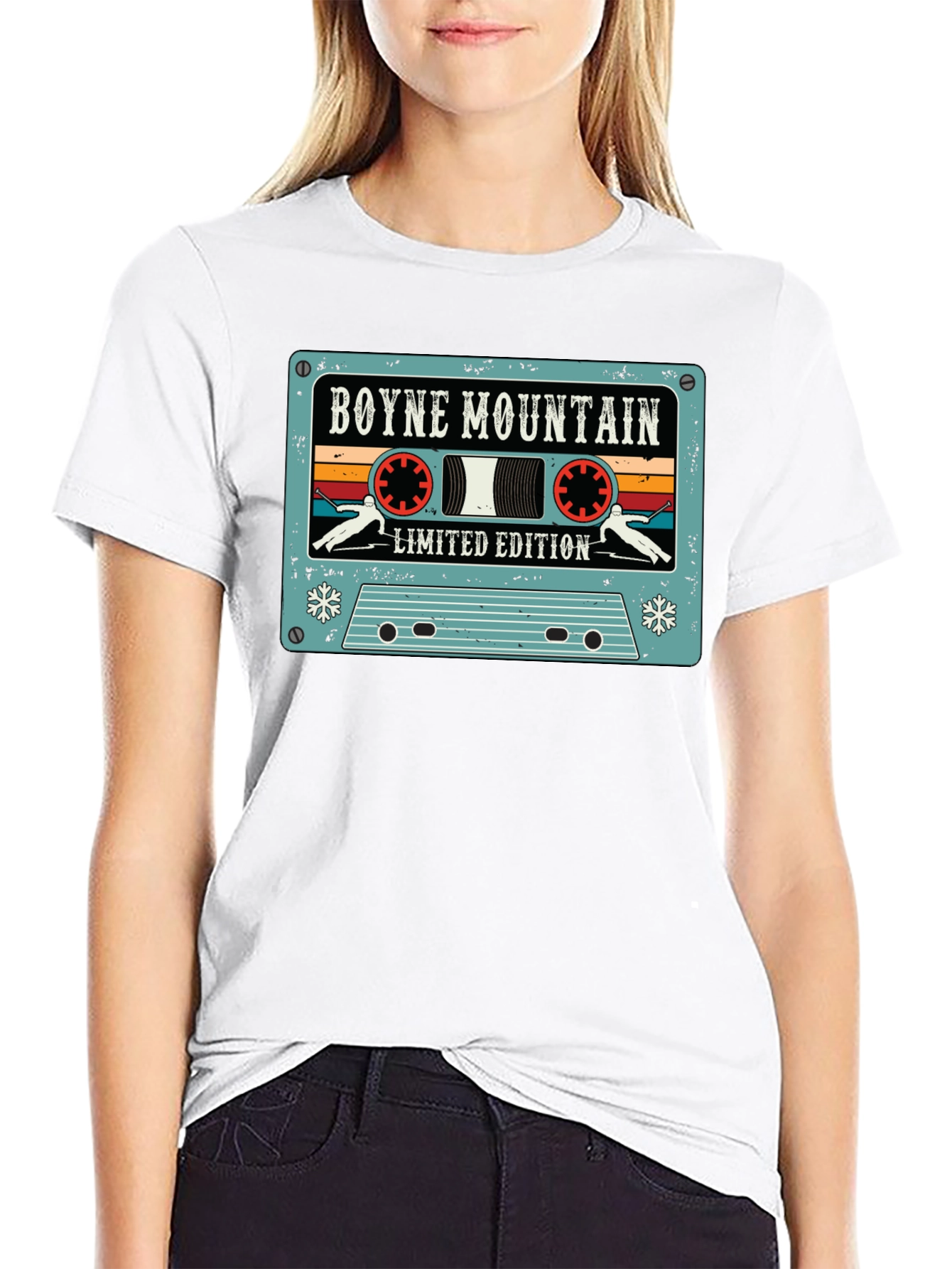 Boyne Mountain Limited Edition Retro Cassette T-Shirt