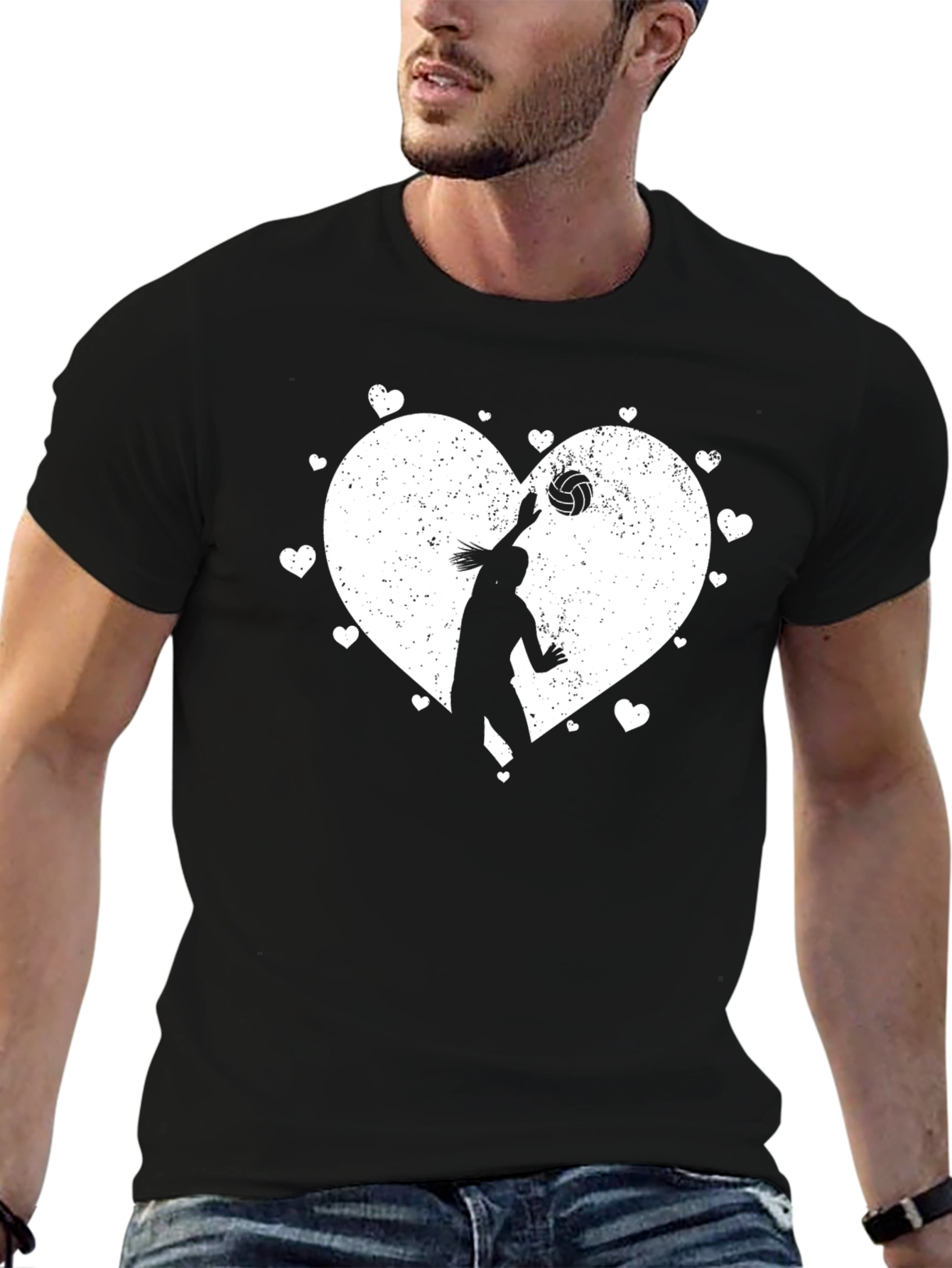 Volleyball Heart T-Shirt