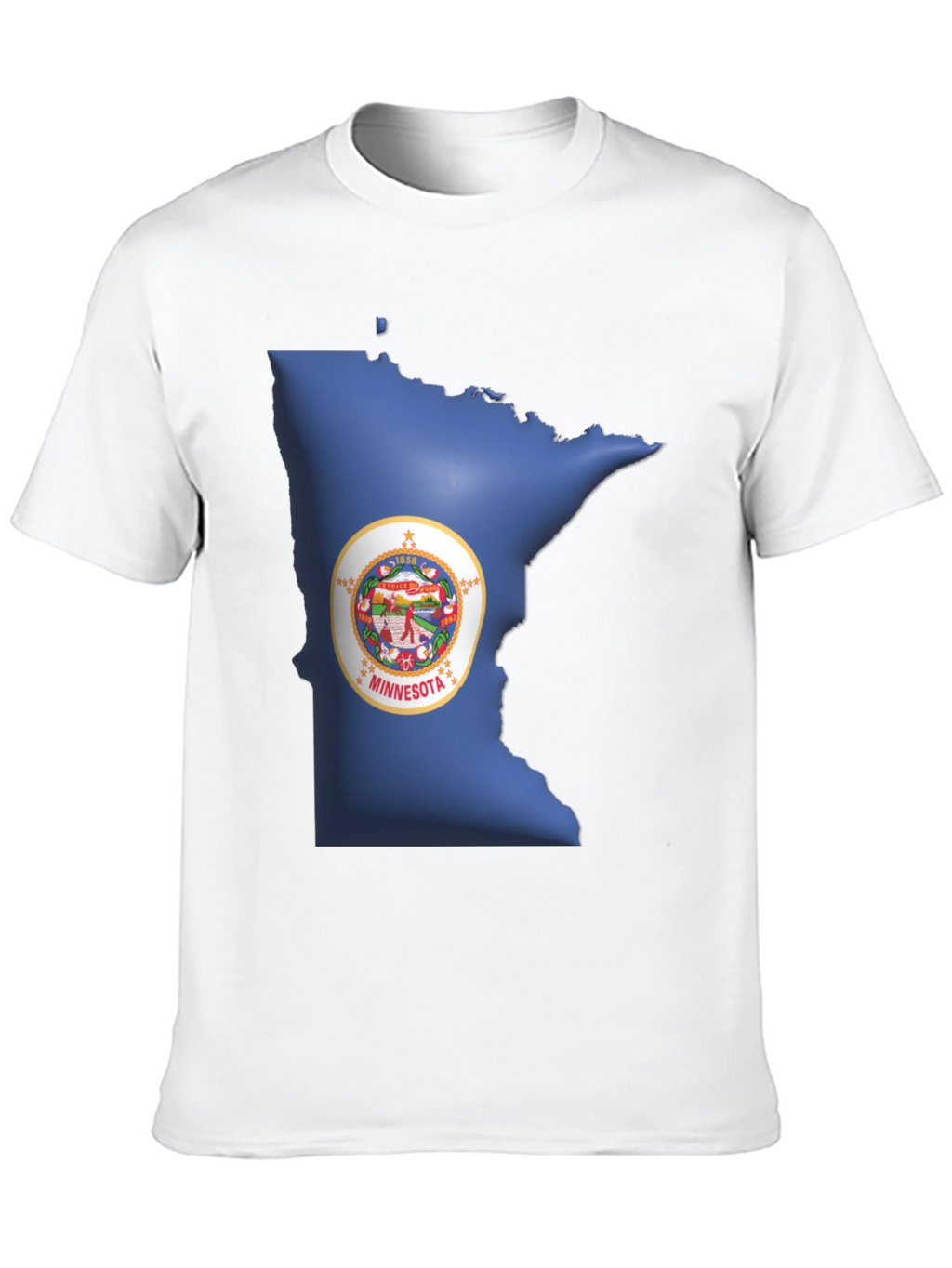Minnesota State Pride Black T-Shirt