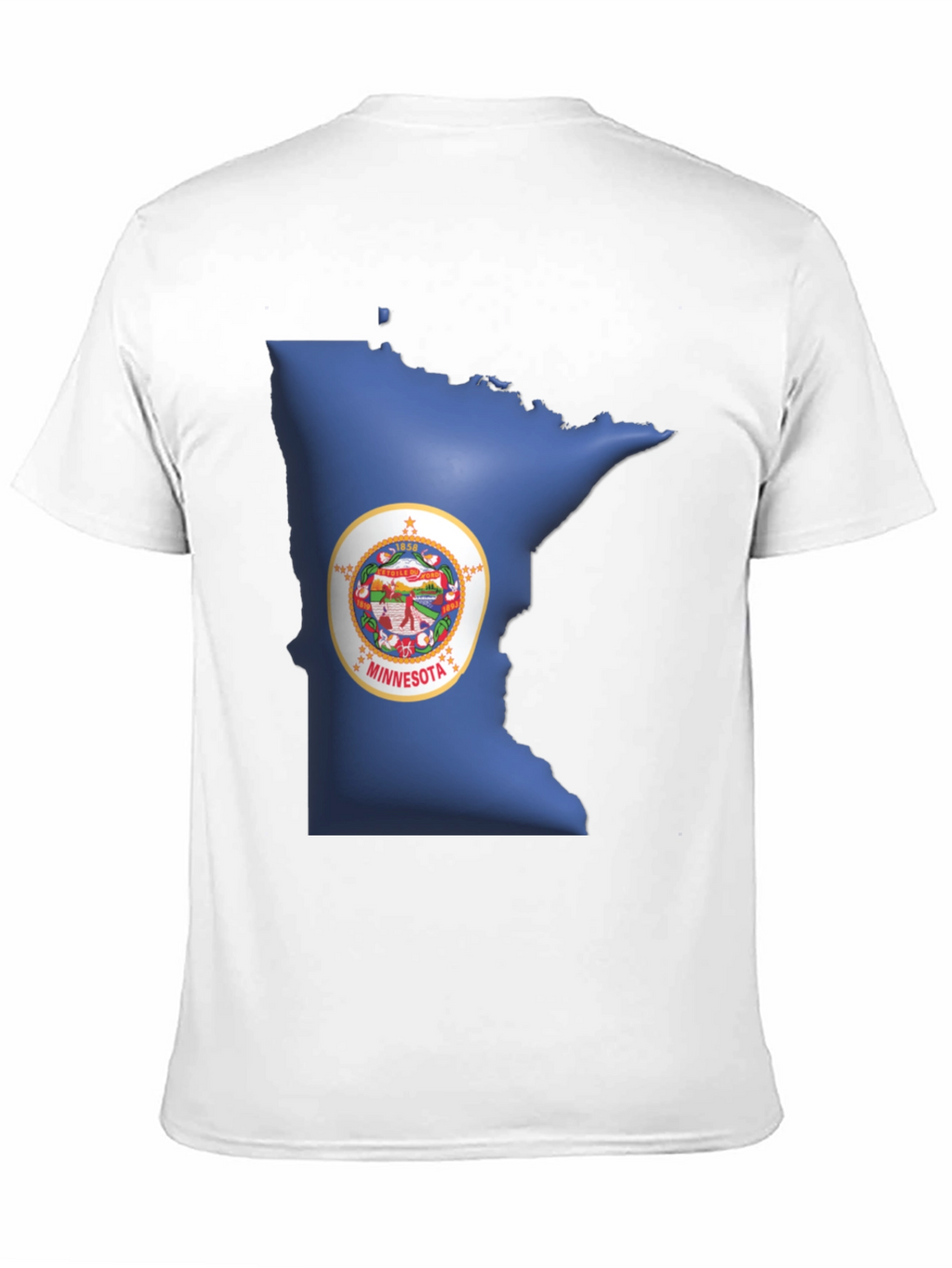 Minnesota State Pride Black T-Shirt