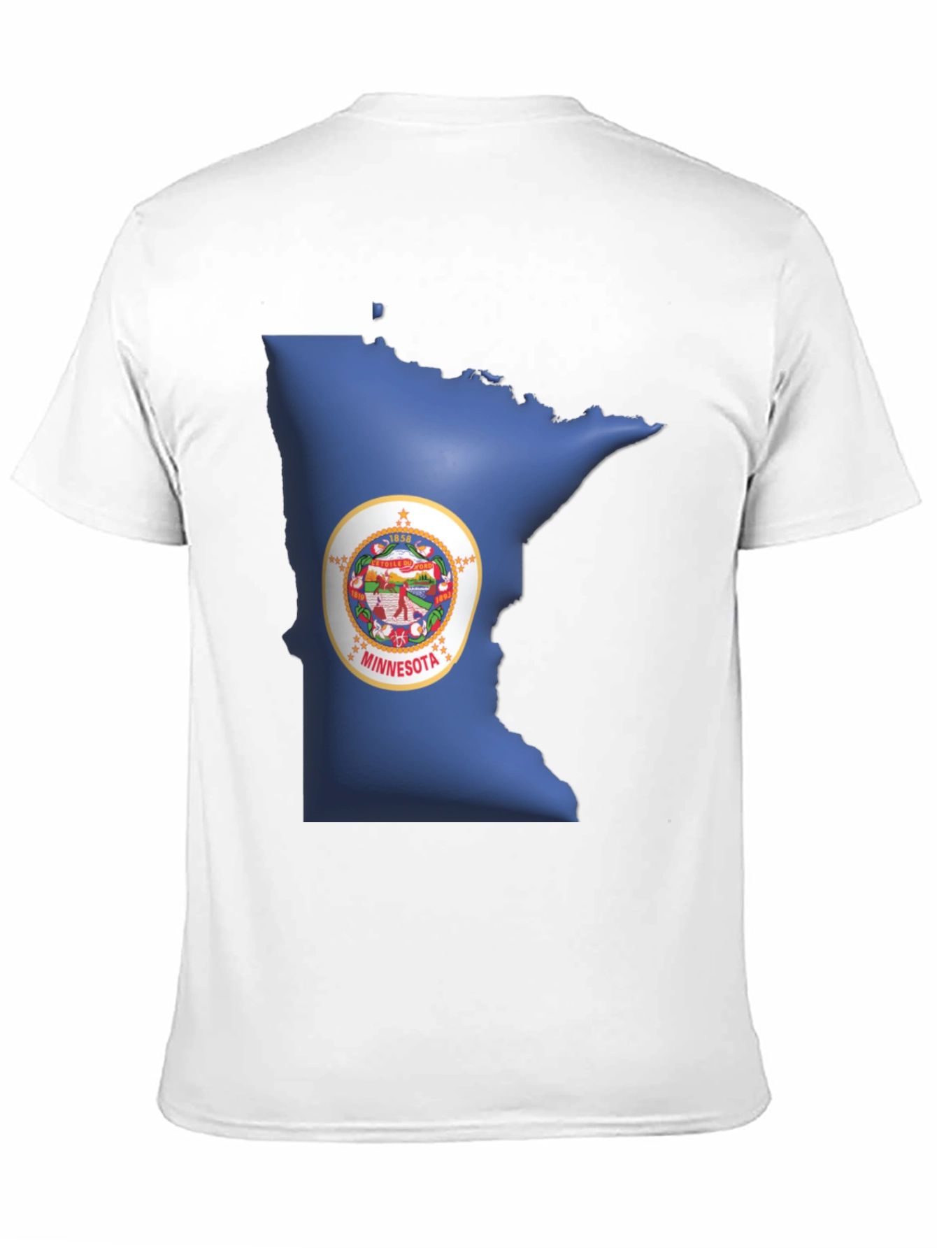 Minnesota State Pride Black T-Shirt