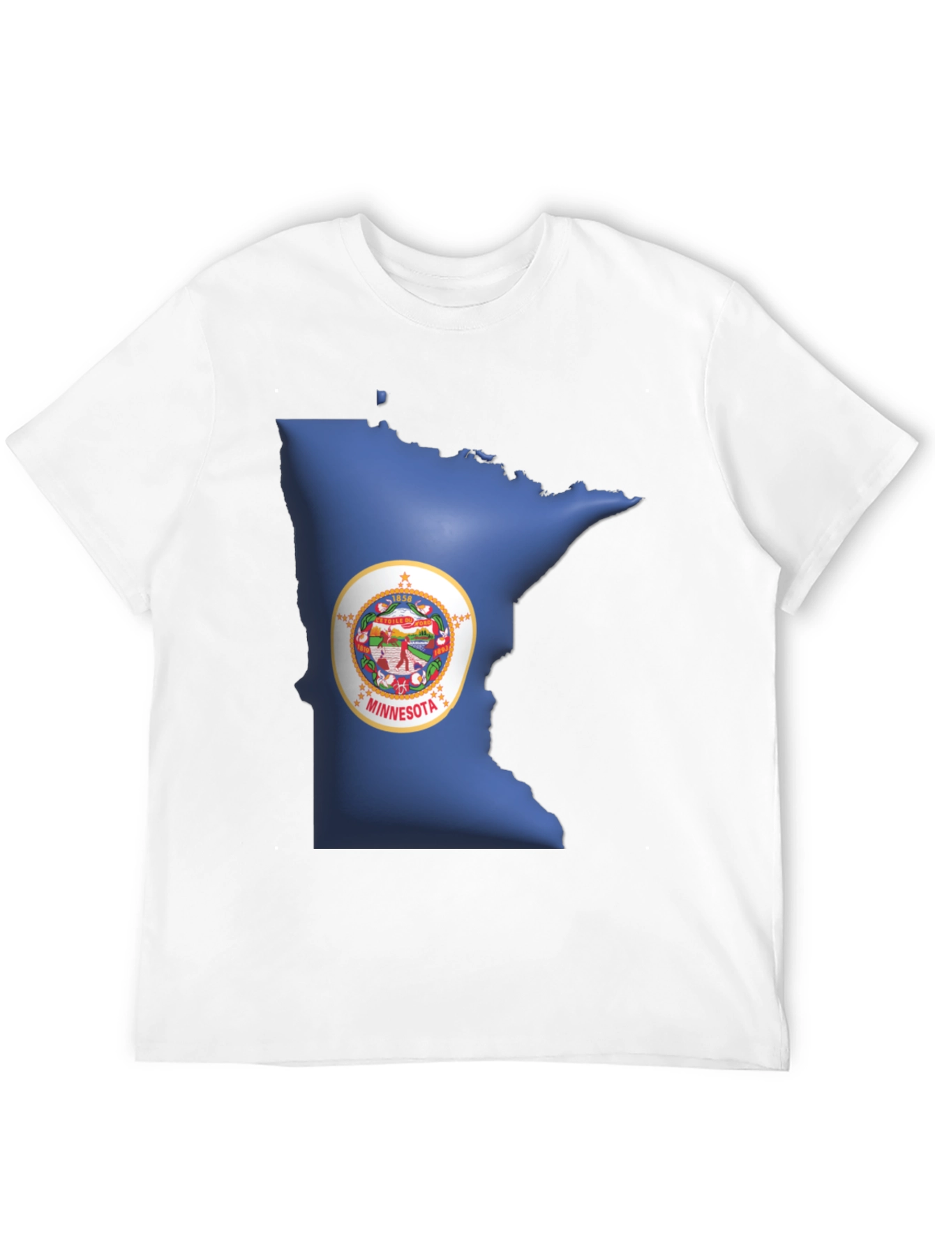 Minnesota State Pride Black T-Shirt