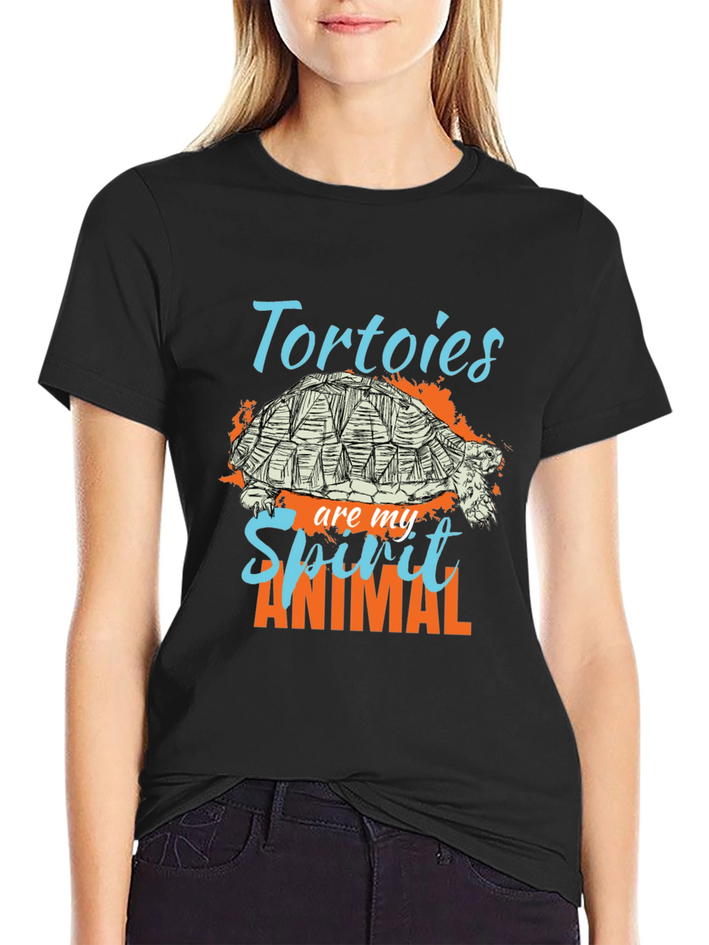 Tortoise Spirit Animal T-Shirt - Cool Graphic Tee
