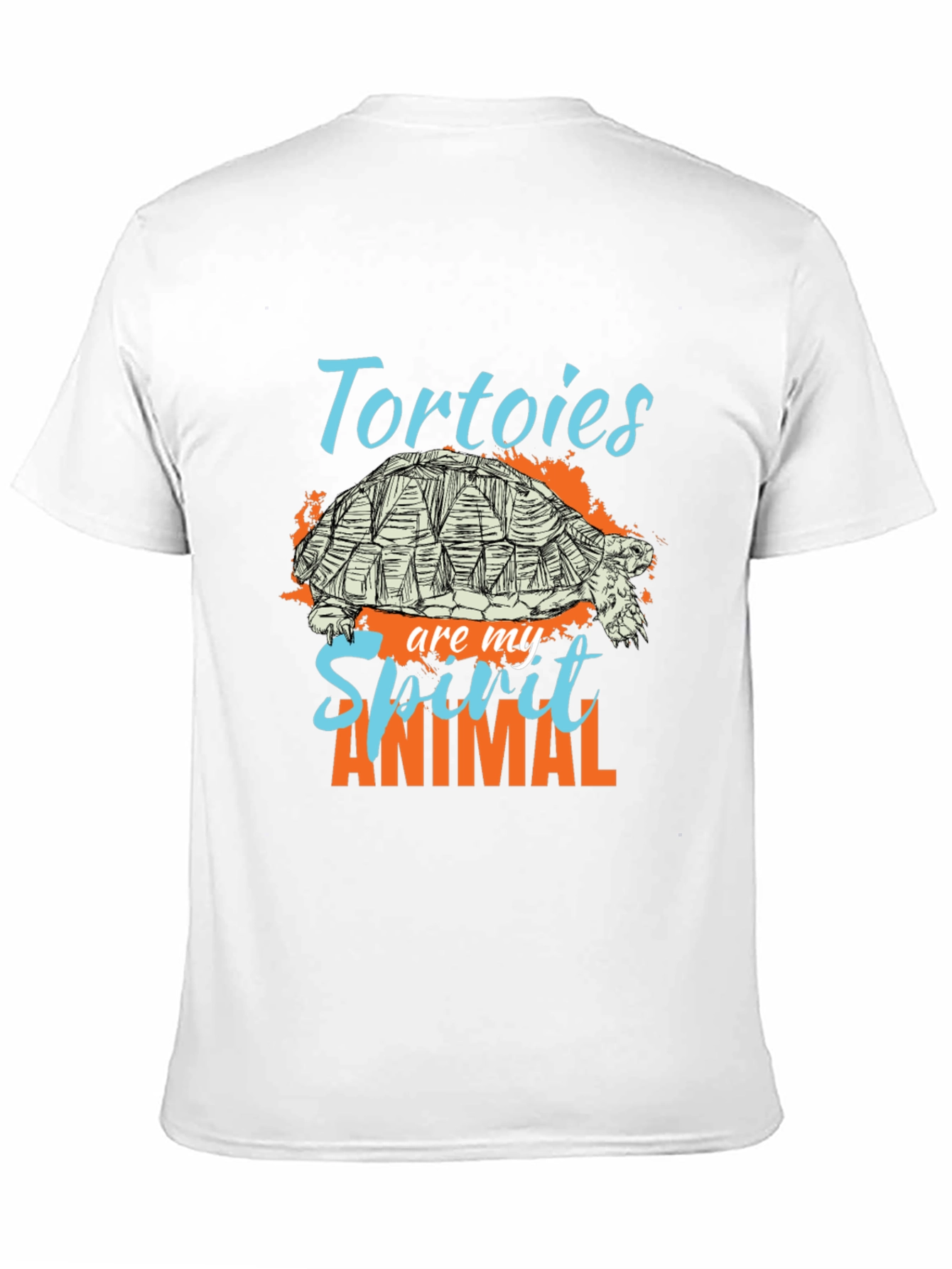 Tortoise Spirit Animal T-Shirt - Cool Graphic Tee