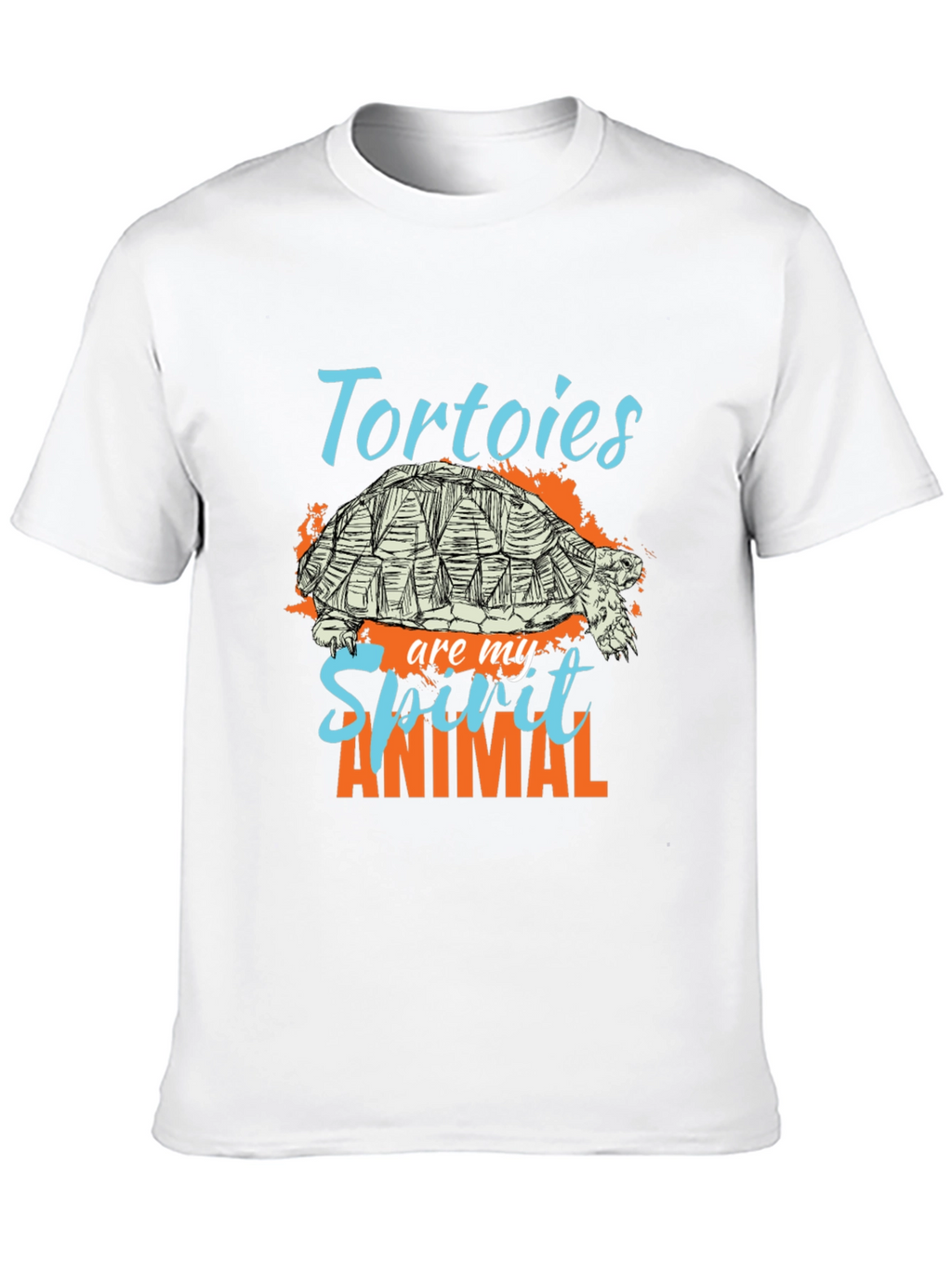 Tortoise Spirit Animal T-Shirt - Cool Graphic Tee