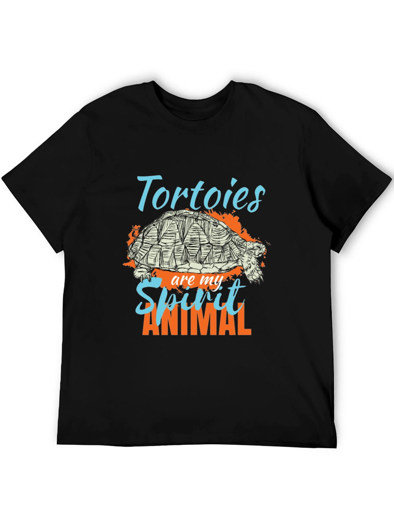 Tortoise Spirit Animal T-Shirt - Cool Graphic Tee