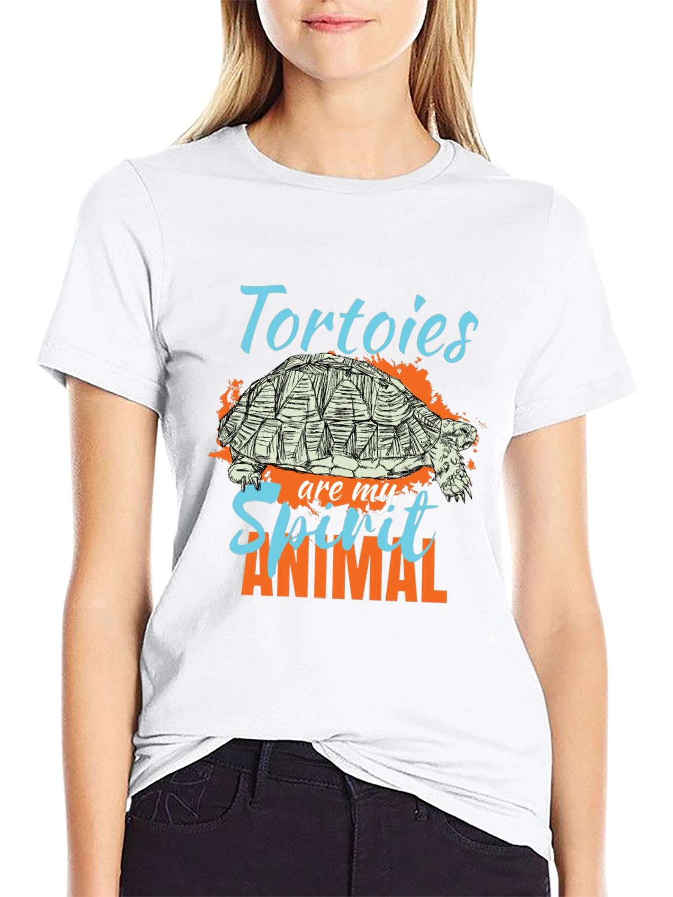 Tortoise Spirit Animal T-Shirt - Cool Graphic Tee