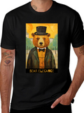 Bear Elegance Graphic Tee
