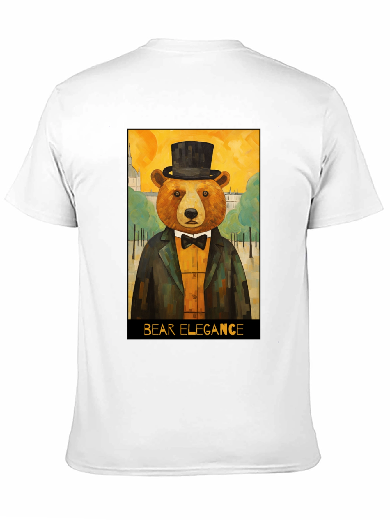 Bear Elegance Graphic Tee
