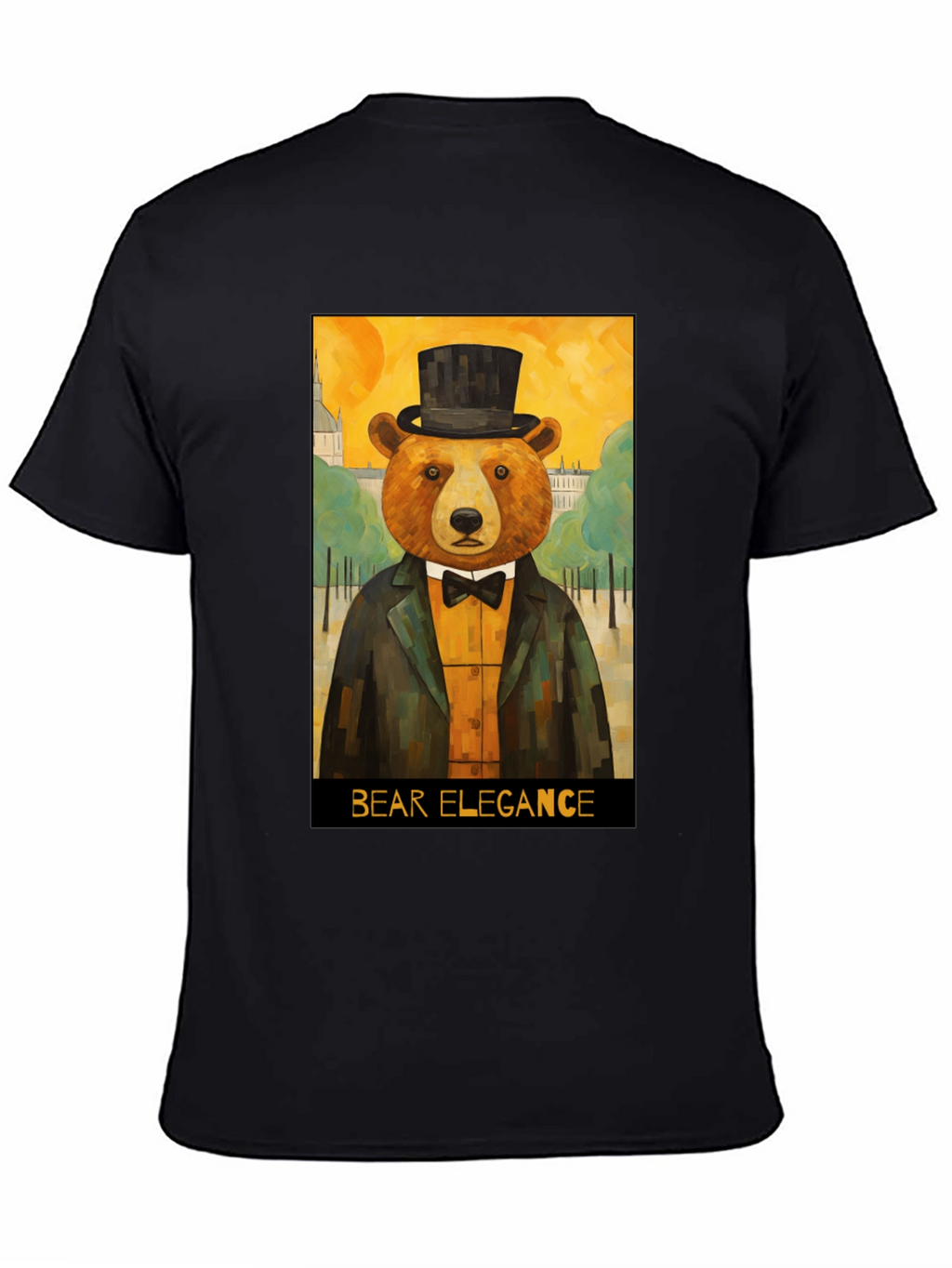 Bear Elegance Graphic Tee