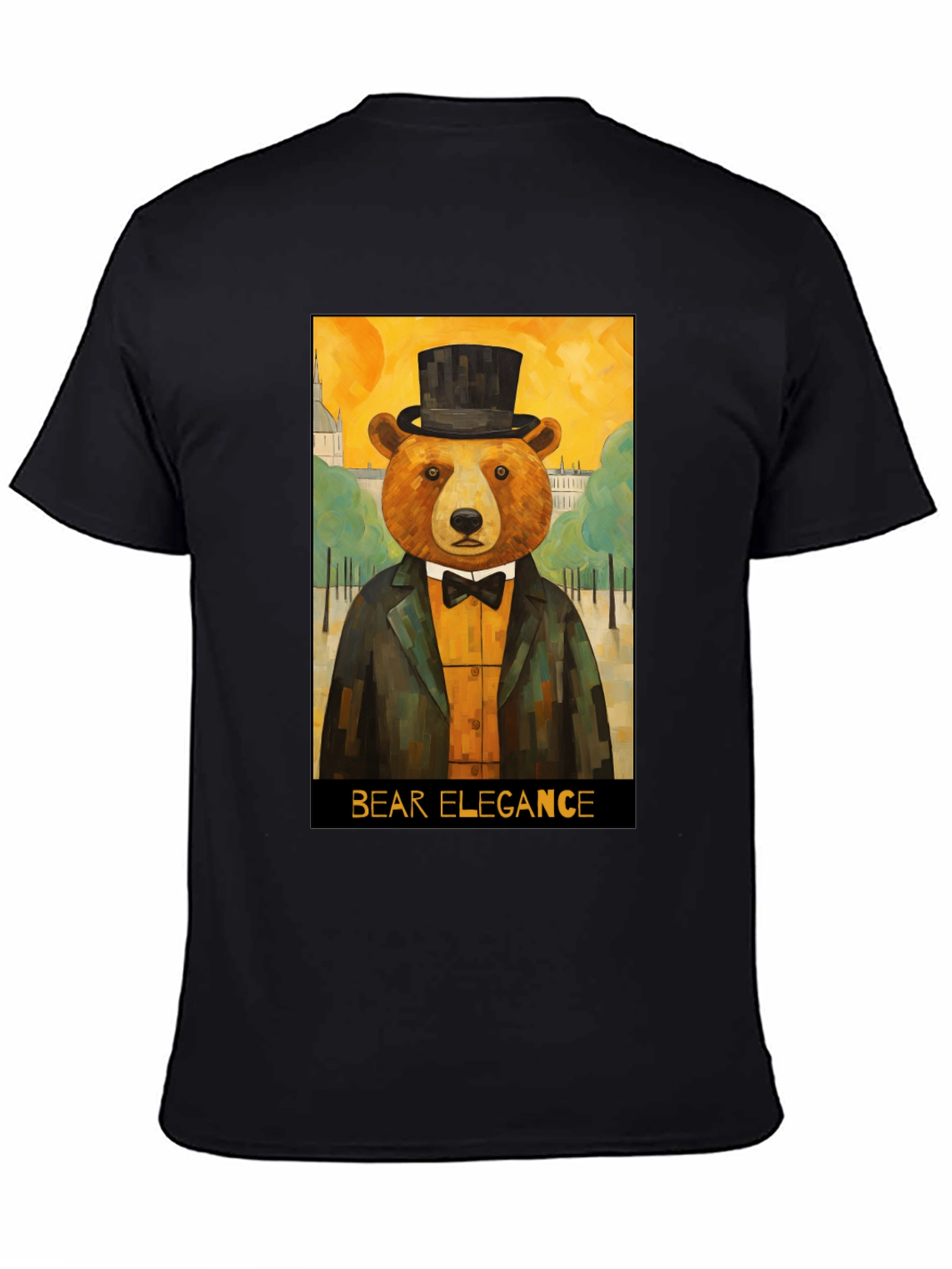Bear Elegance Graphic Tee