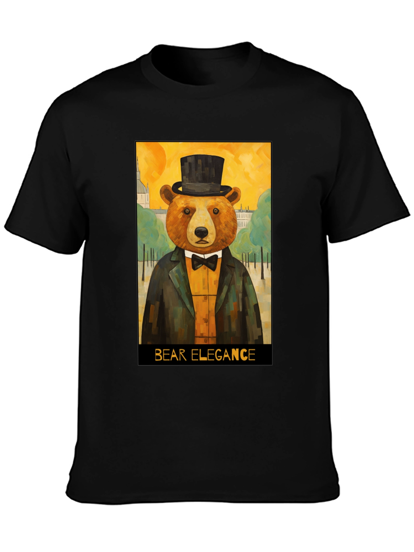 Bear Elegance Graphic Tee