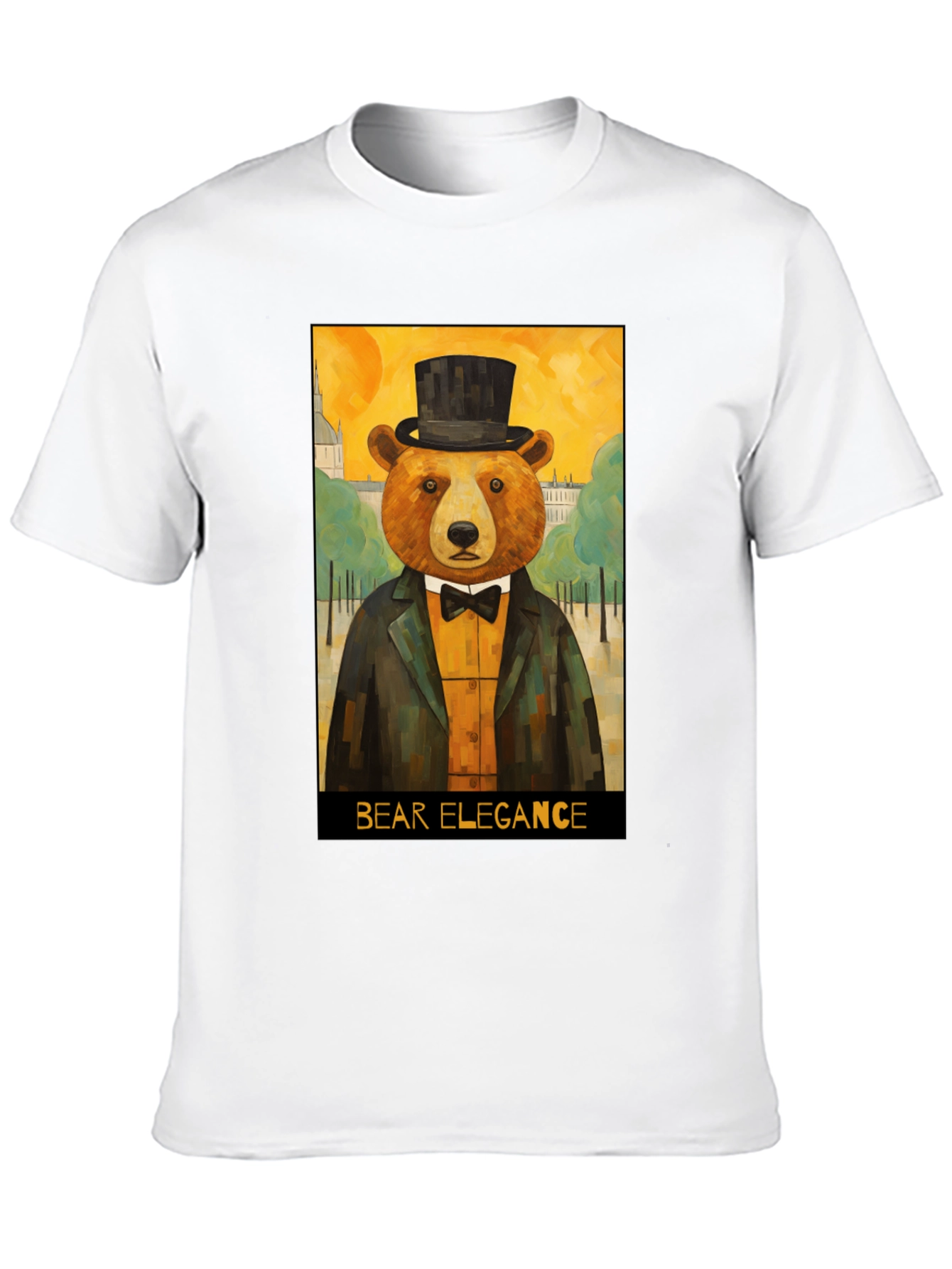 Bear Elegance Graphic Tee
