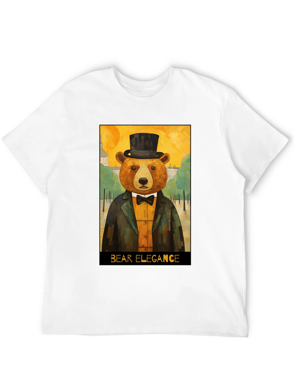Bear Elegance Graphic Tee