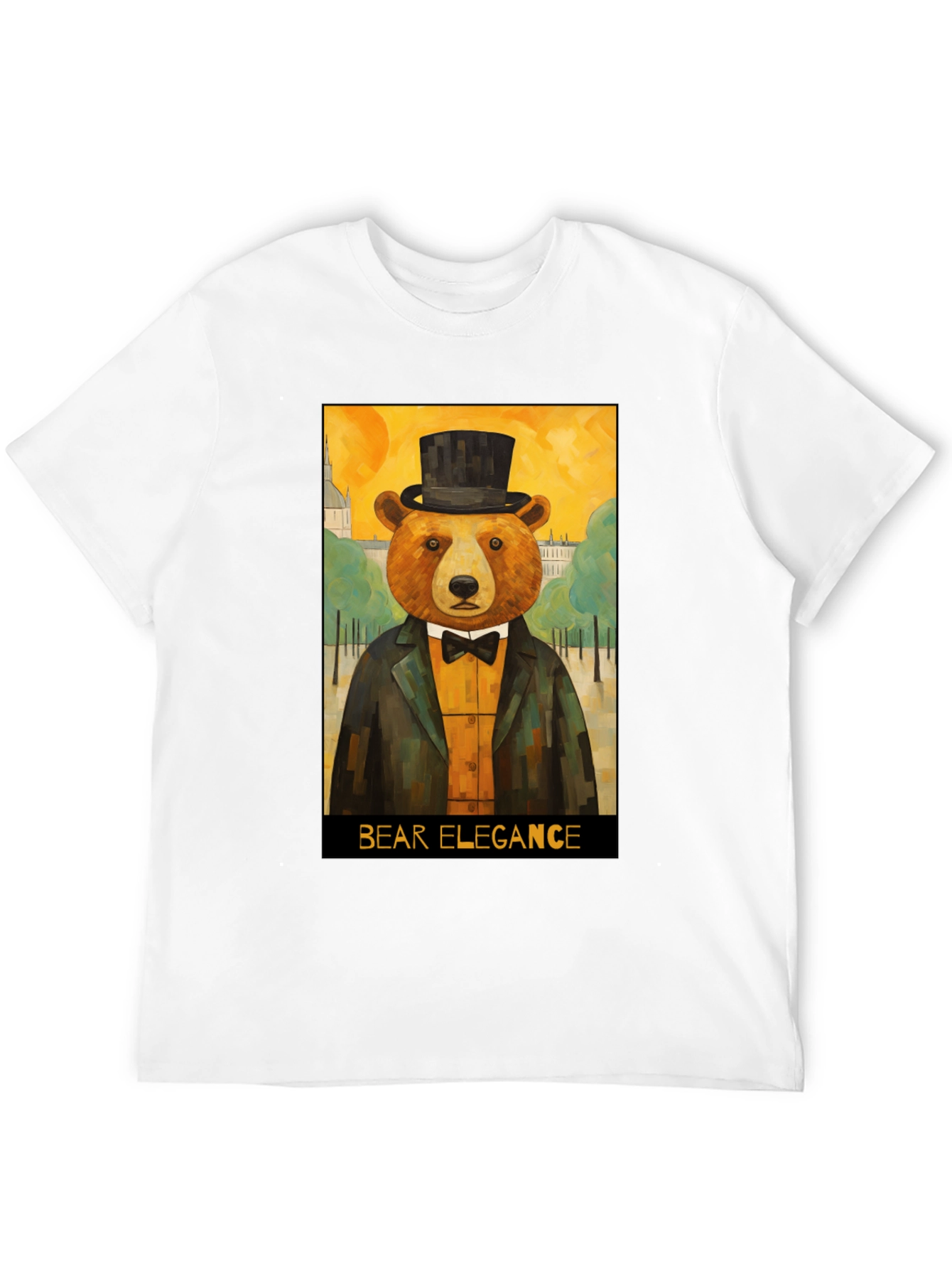 Bear Elegance Graphic Tee