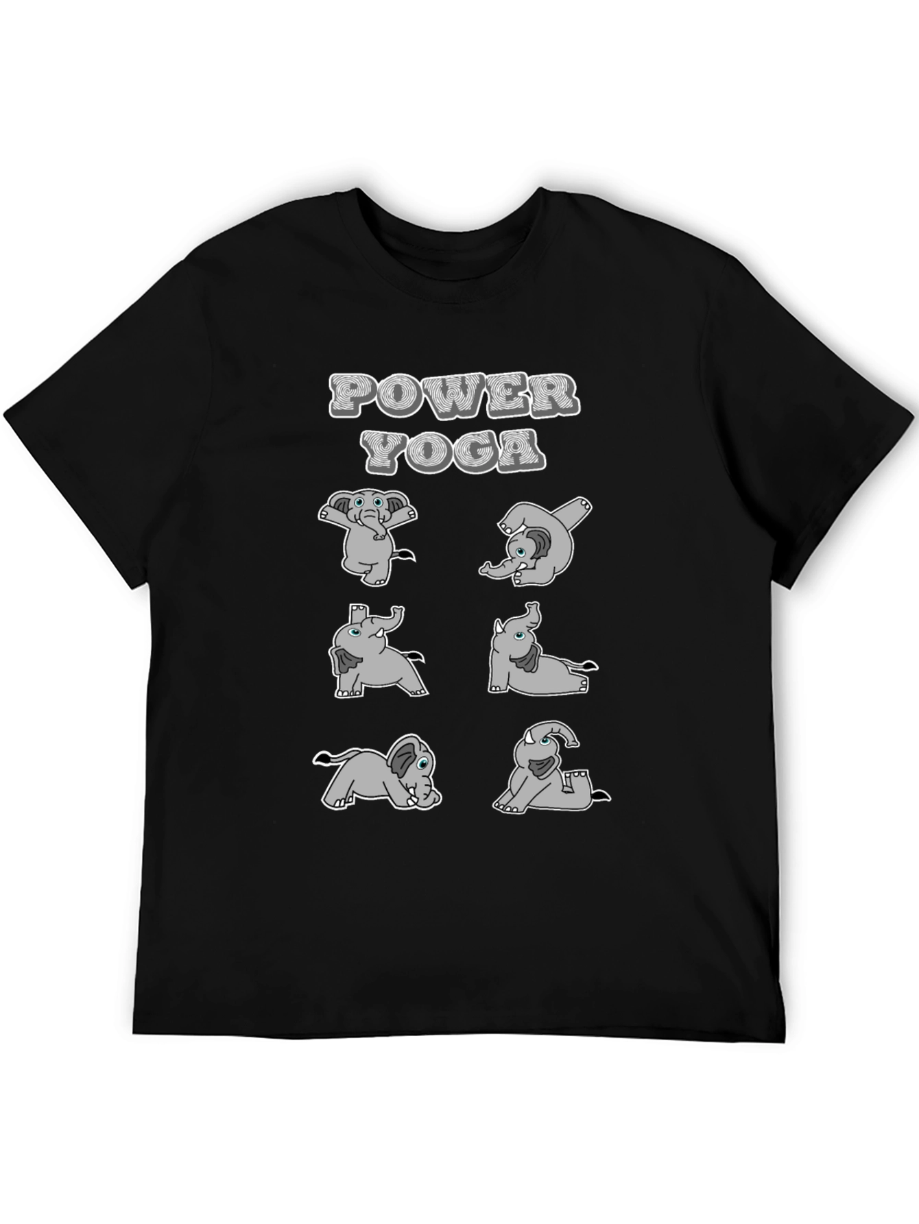 Power Yoga Elephant T-Shirt