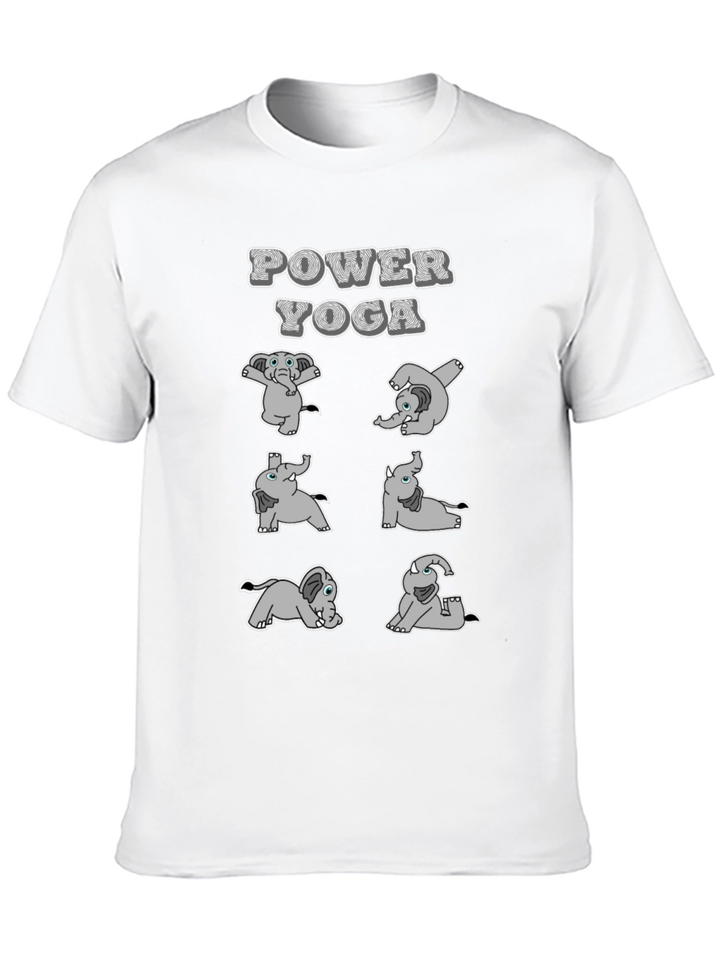 Power Yoga Elephant T-Shirt