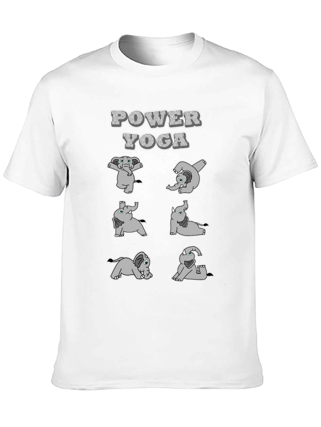 Power Yoga Elephant T-Shirt