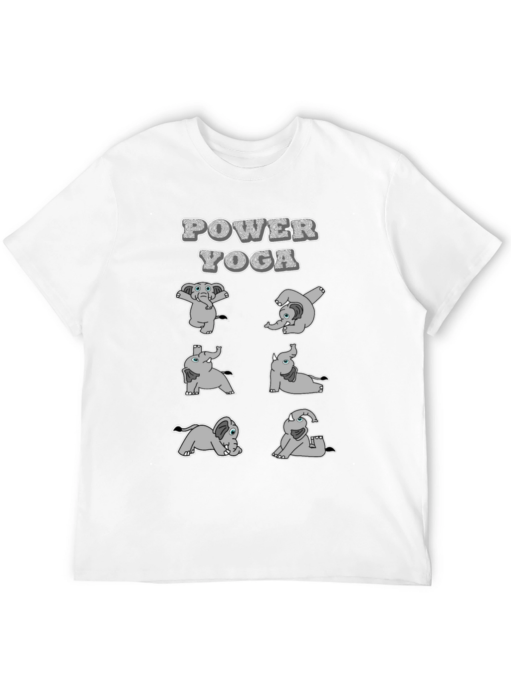 Power Yoga Elephant T-Shirt