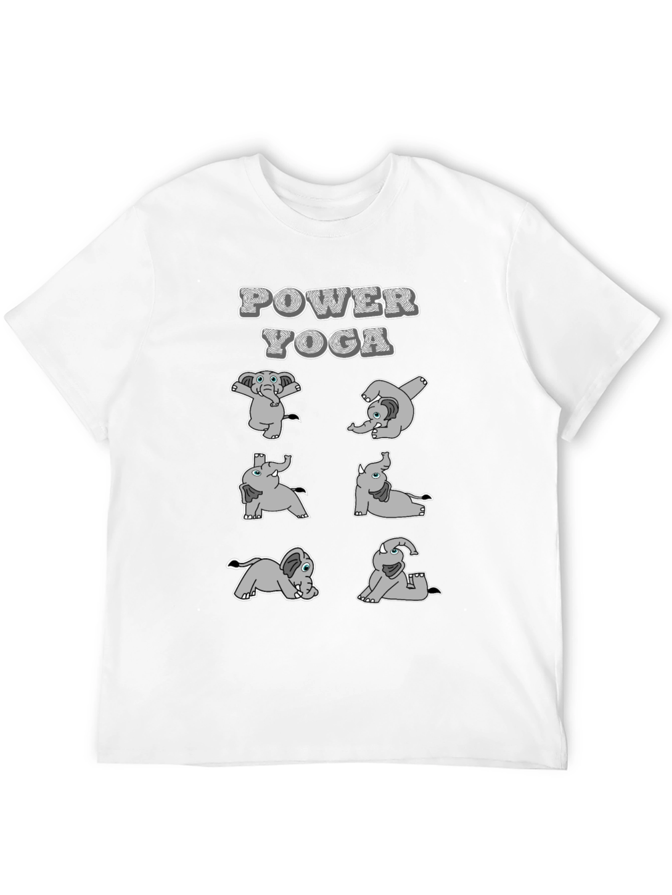 Power Yoga Elephant T-Shirt