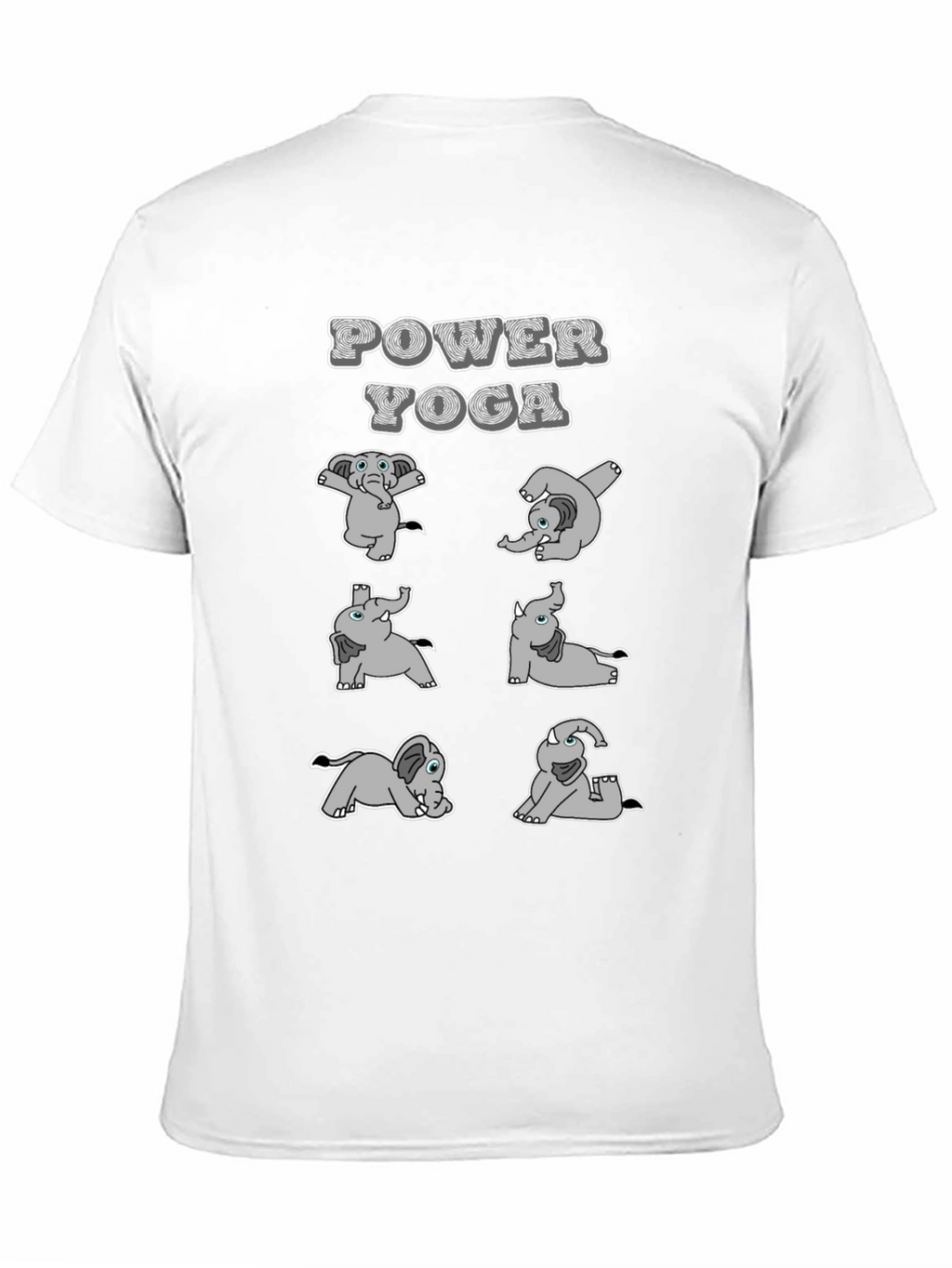 Power Yoga Elephant T-Shirt