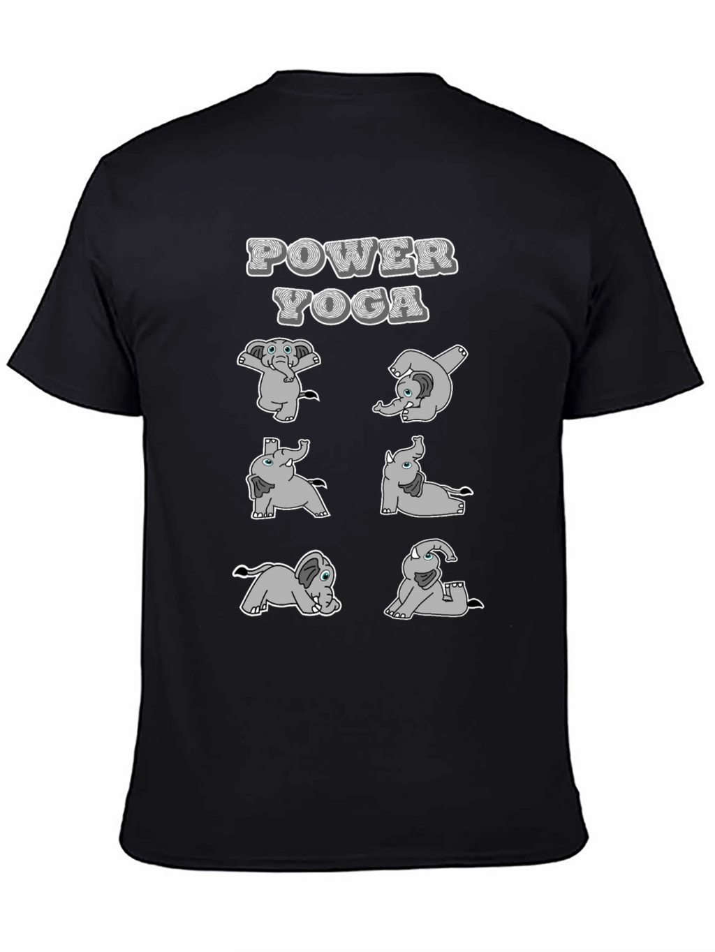 Power Yoga Elephant T-Shirt