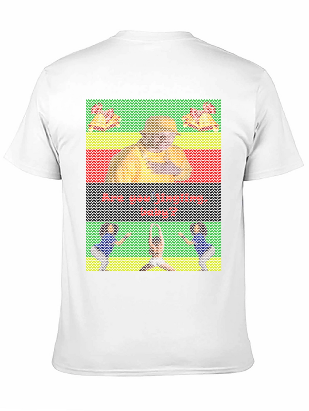 Funny Ugly Christmas Sweater Style T-Shirt