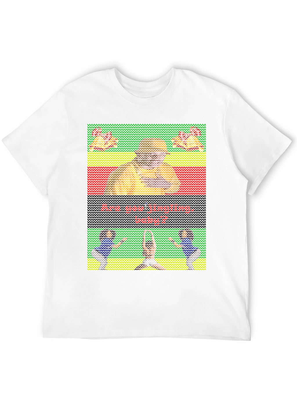 Funny Ugly Christmas Sweater Style T-Shirt