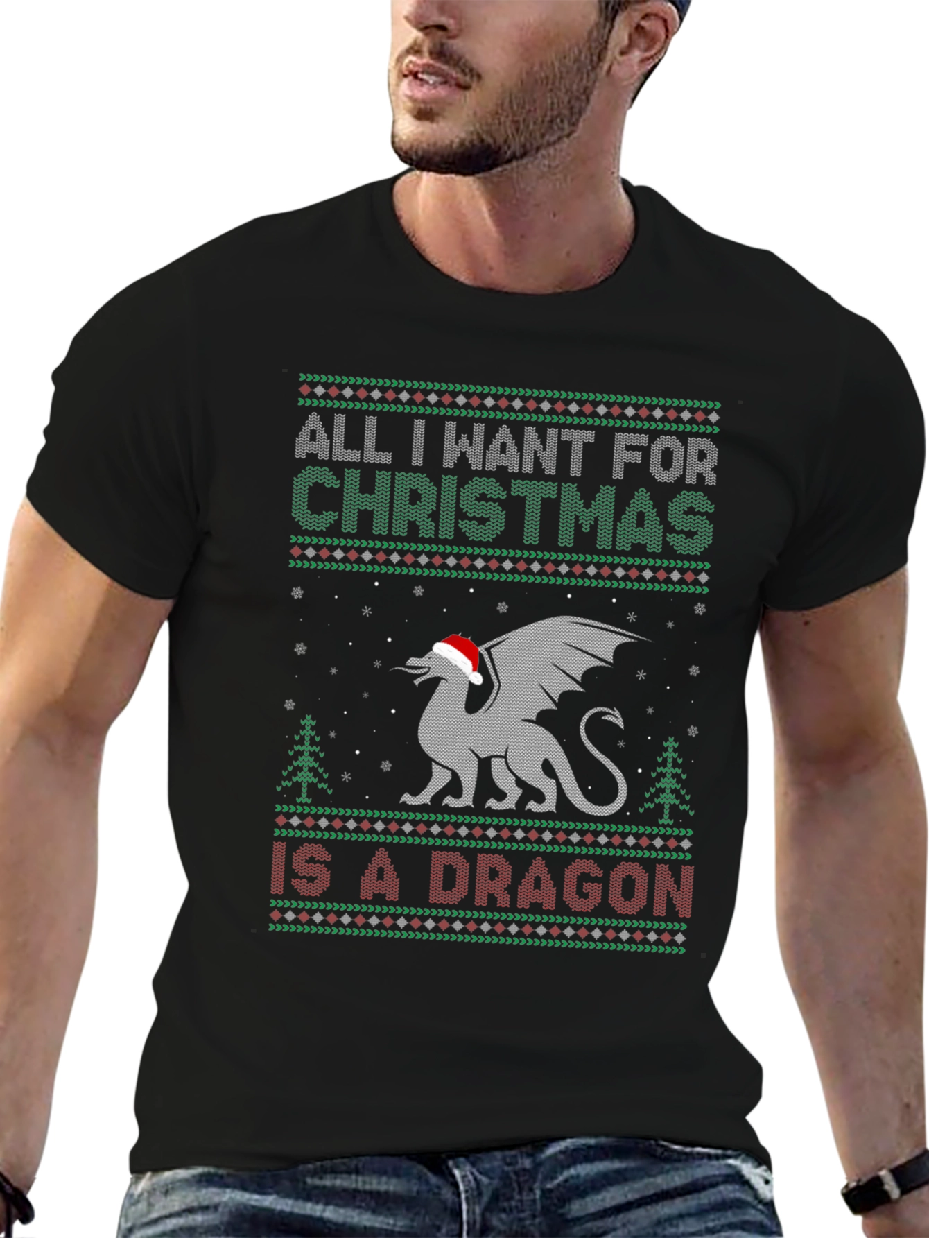 Dragon Christmas T-Shirt
