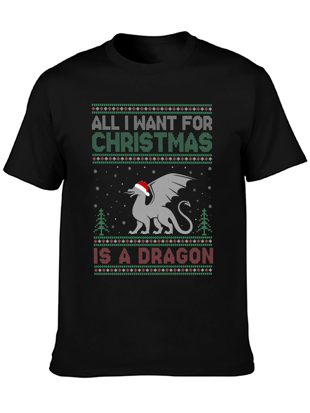 Dragon Christmas T-Shirt