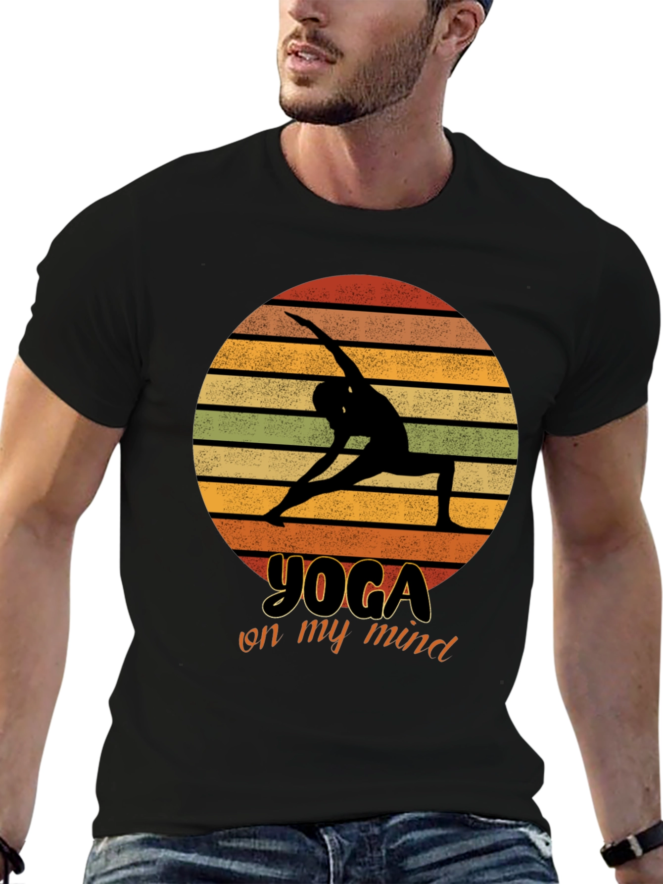 Yoga on My Mind Graphic Tee
