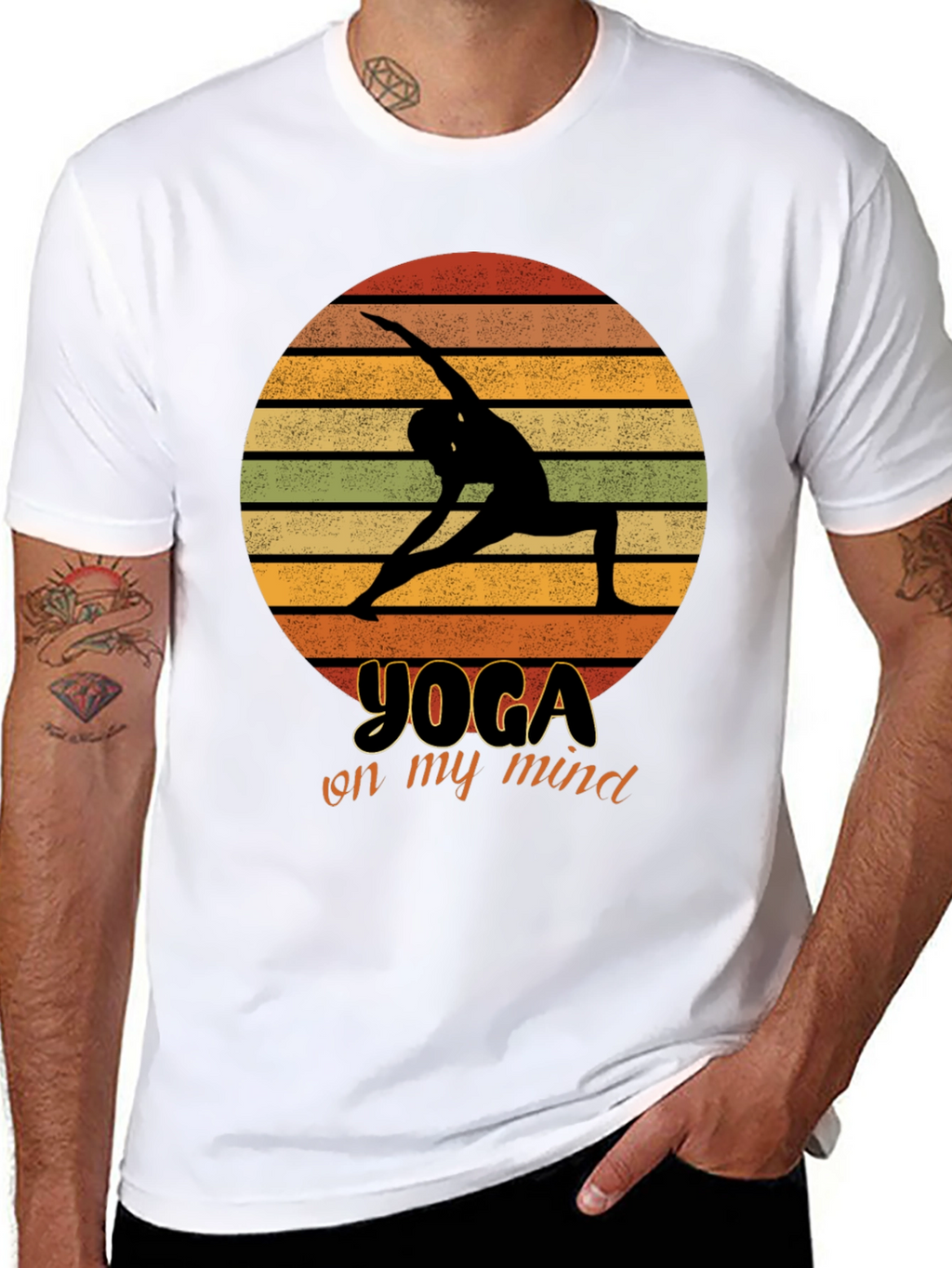 Yoga on My Mind Graphic Tee