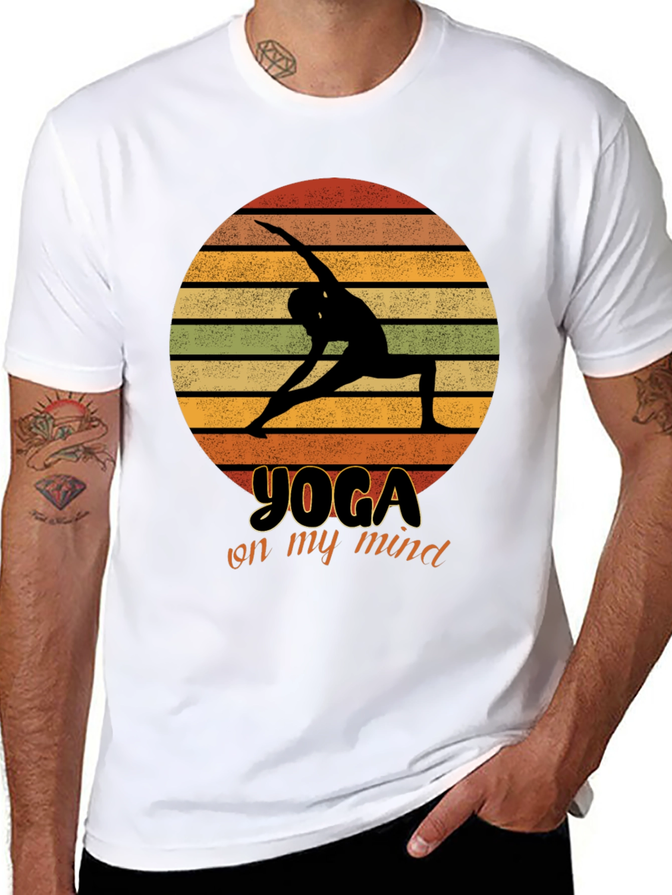 Yoga on My Mind Graphic Tee