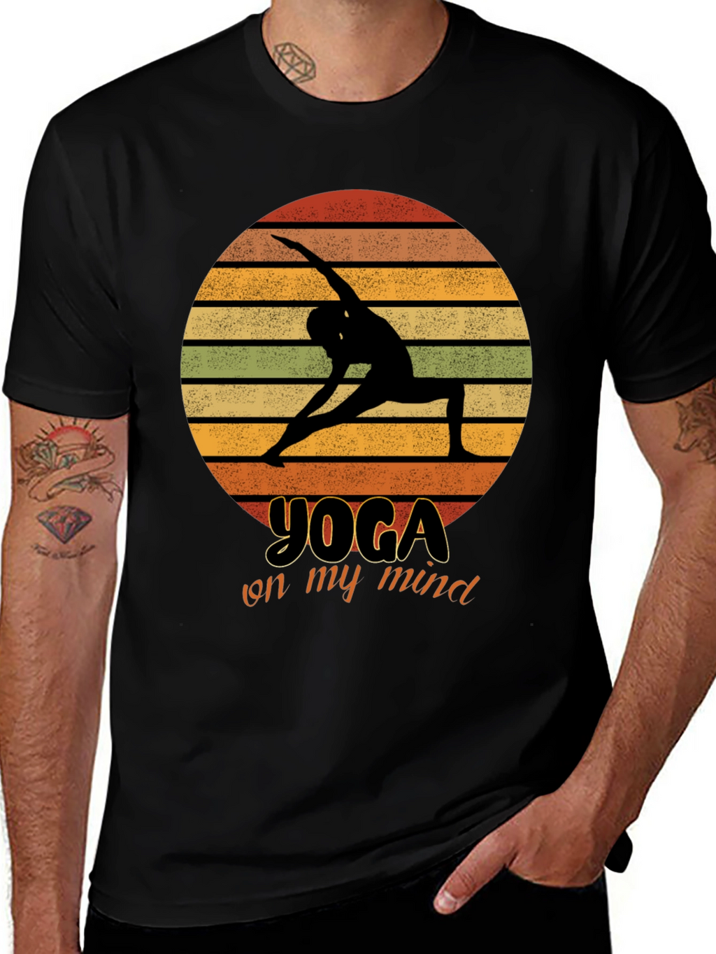 Yoga on My Mind Graphic Tee