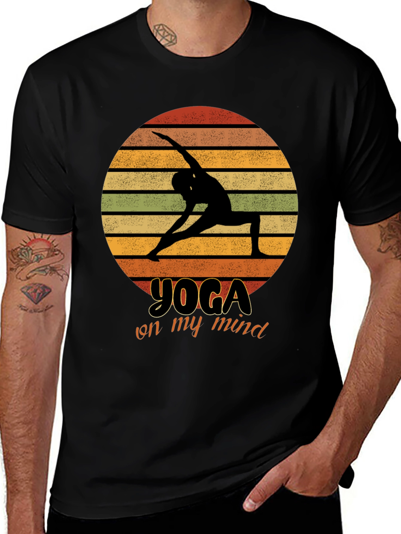 Yoga on My Mind Graphic Tee